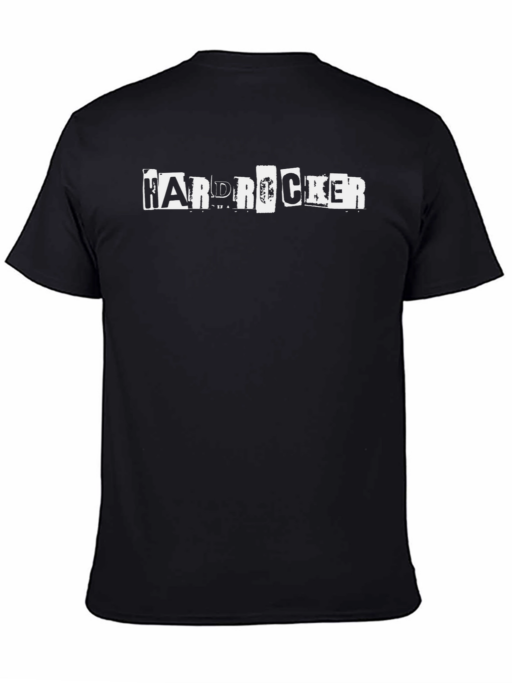 Hard Rocker Graphic T-Shirt - Black Cotton Tee