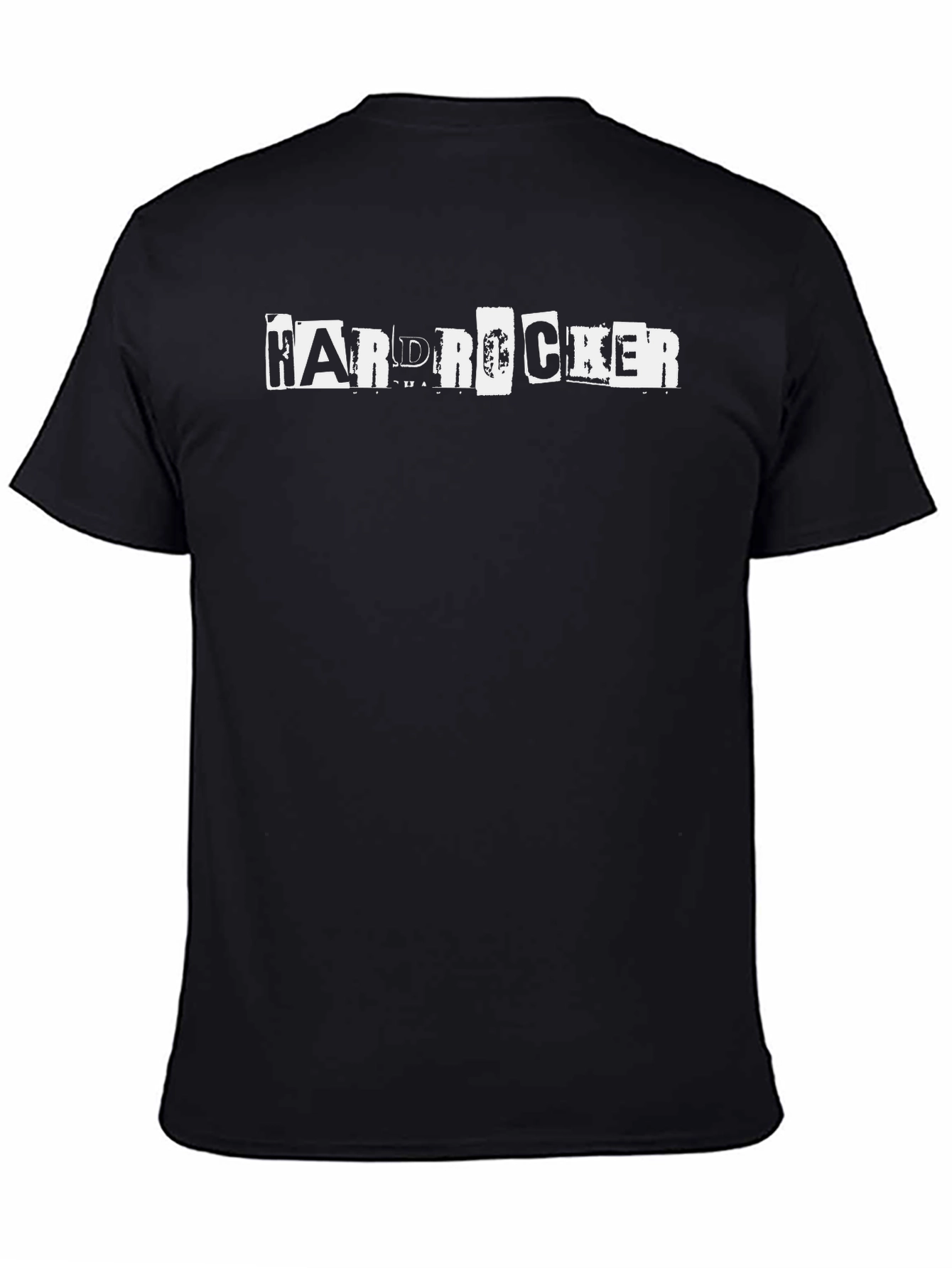 Hard Rocker Graphic T-Shirt - Black Cotton Tee
