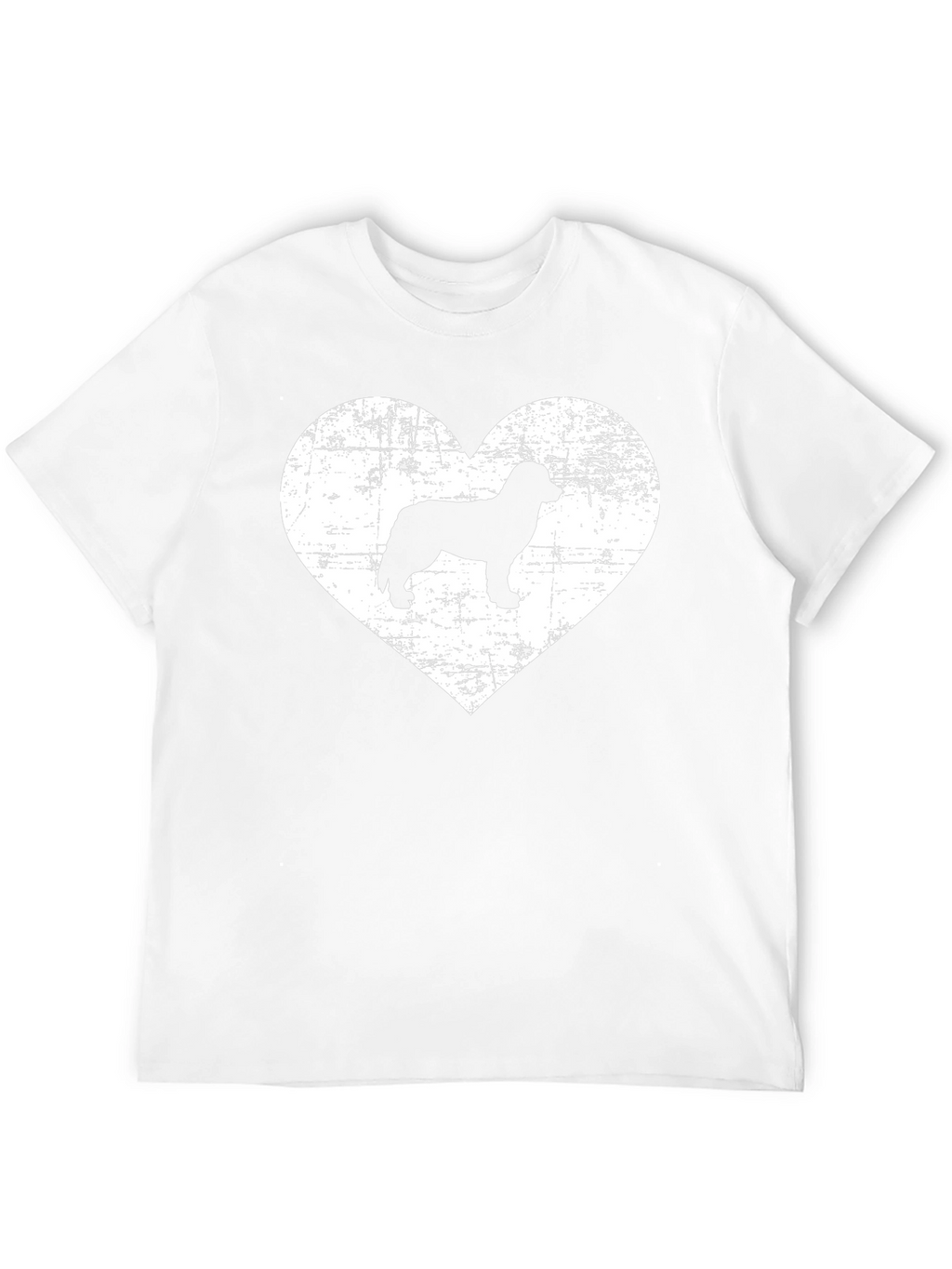 Distressed Dog Heart T-Shirt