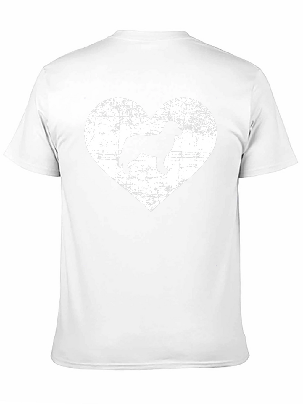 Distressed Dog Heart T-Shirt