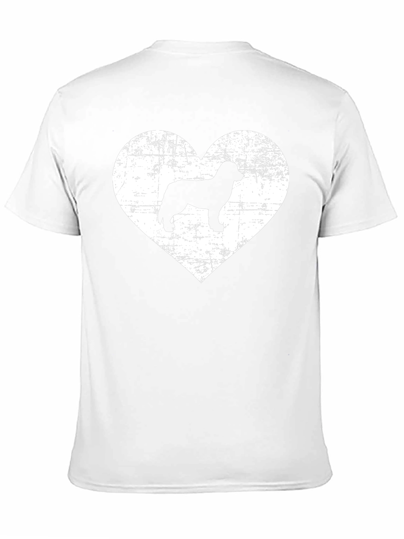 Distressed Dog Heart T-Shirt