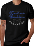 Emotional Breakdown Horse T-Shirt
