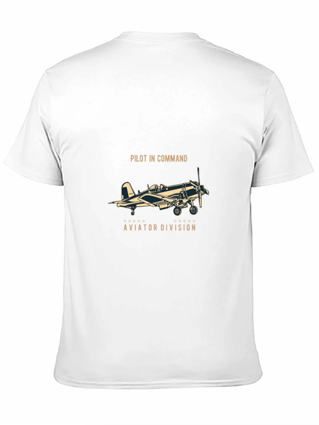 Pilot in Command Aviator Division Graphic T-Shirt