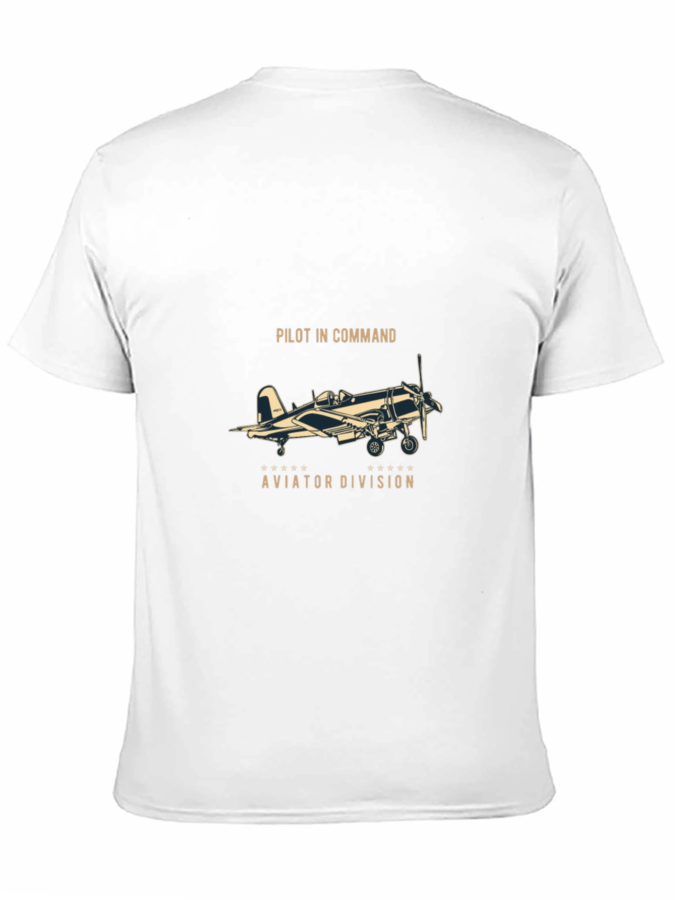 Pilot in Command Aviator Division Graphic T-Shirt