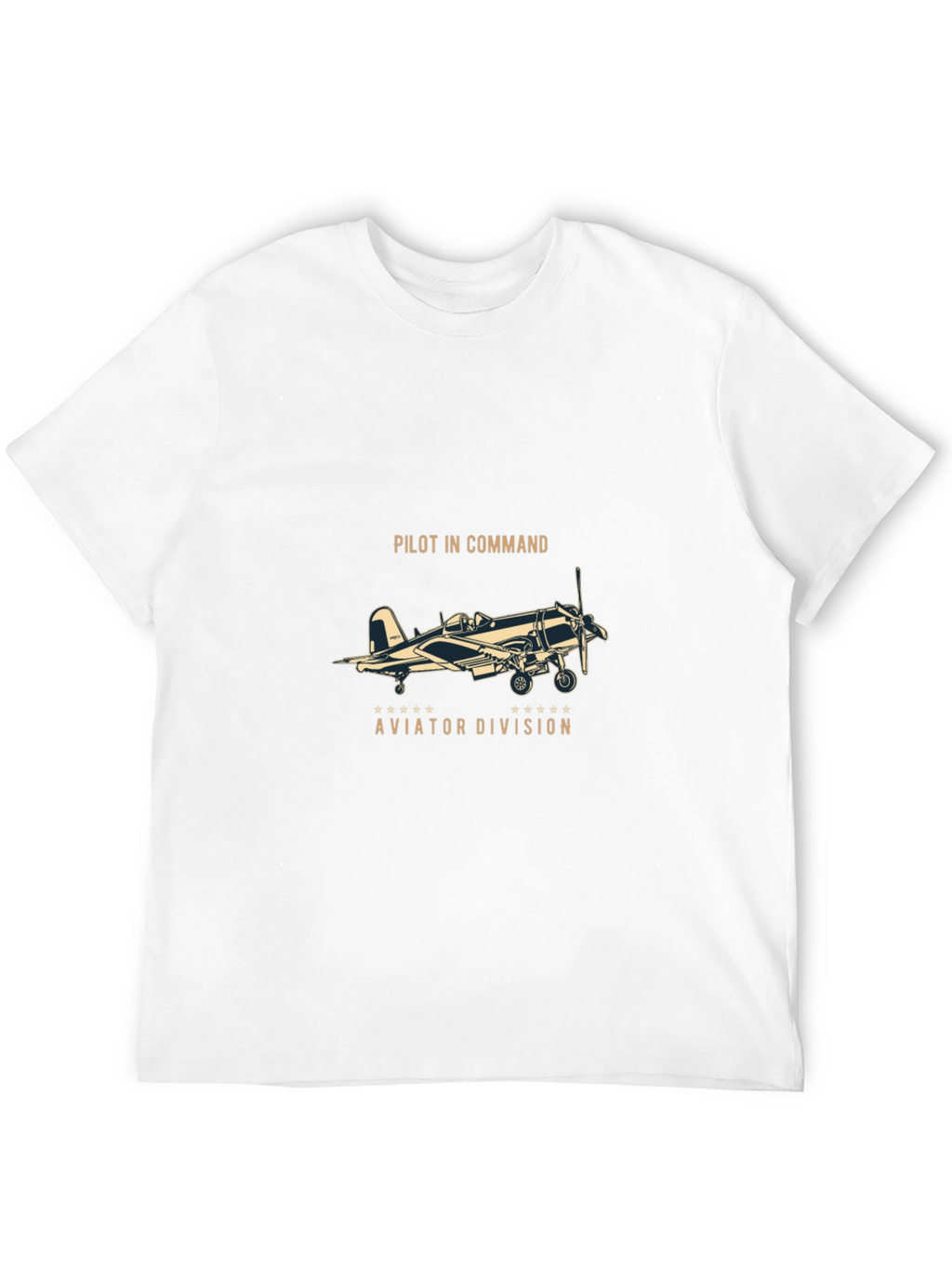 Pilot in Command Aviator Division Graphic T-Shirt