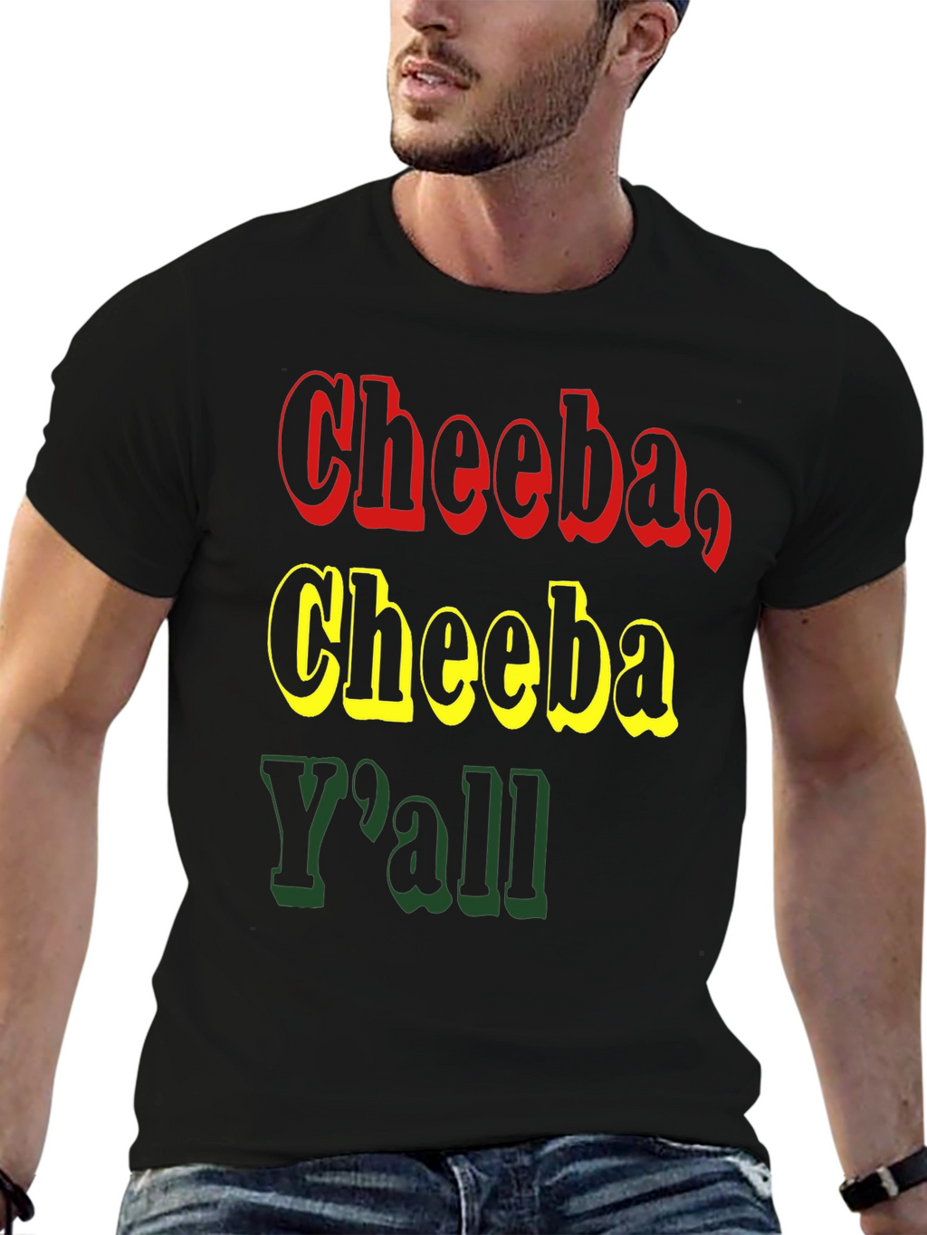Cheeba Yall Graphic T-Shirt - Casual Wear