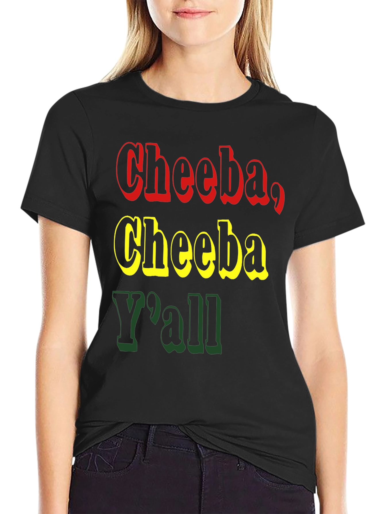 Cheeba Yall Graphic T-Shirt - Casual Wear