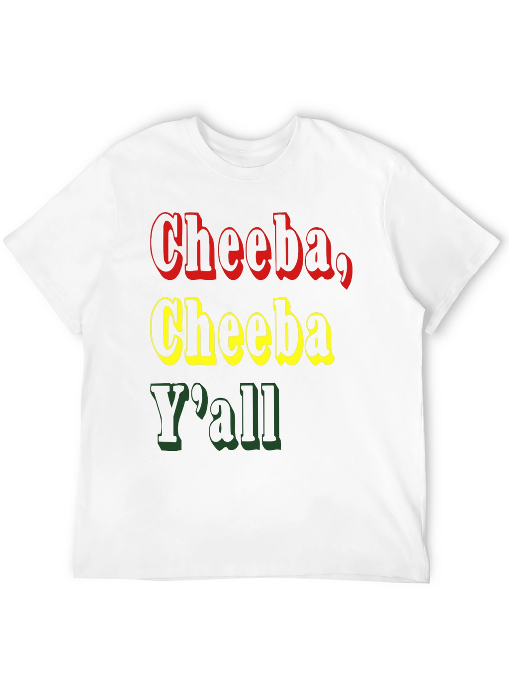 Cheeba Yall Graphic T-Shirt - Casual Wear