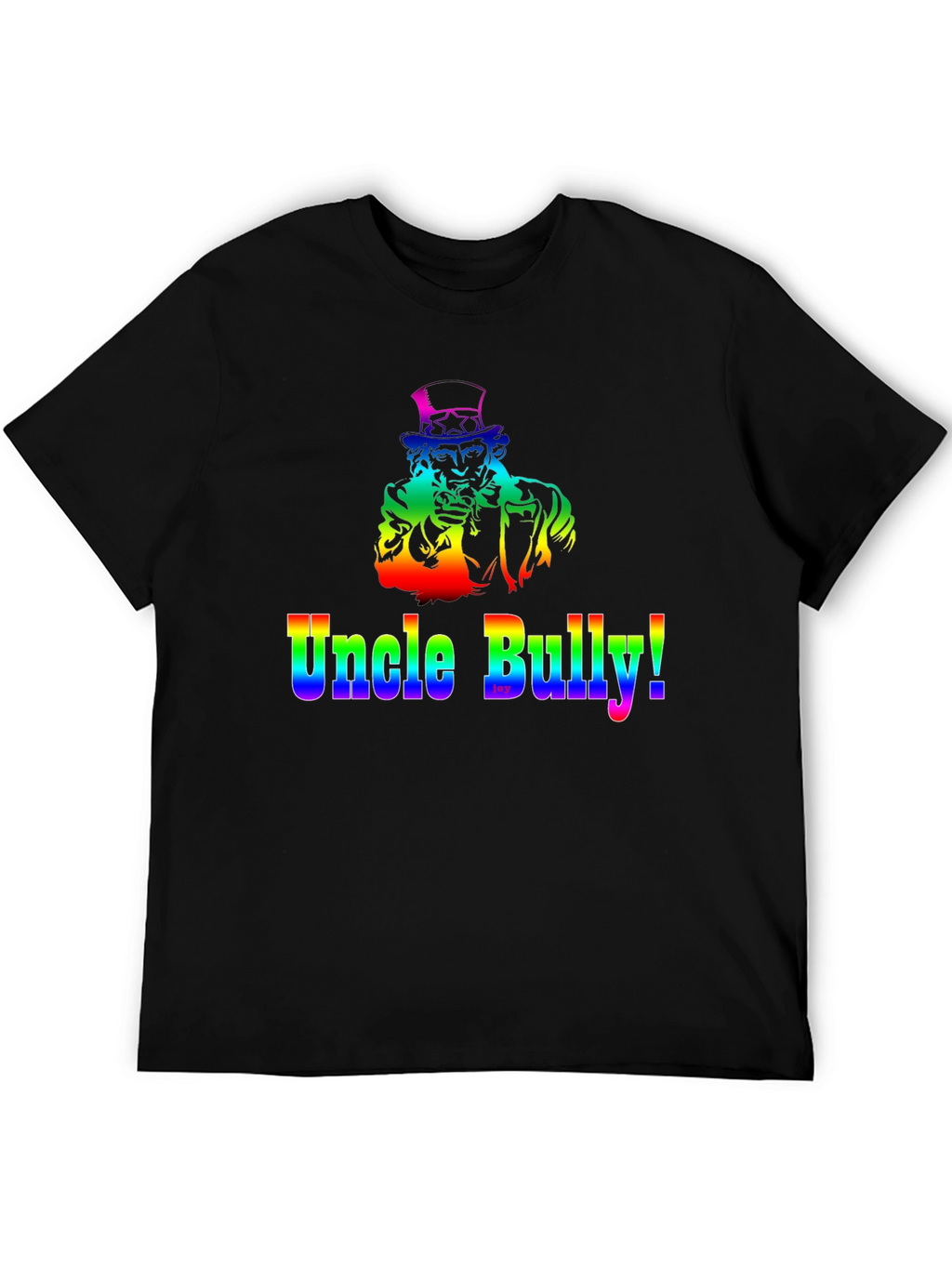Uncle Bully Rainbow Graphic T-Shirt