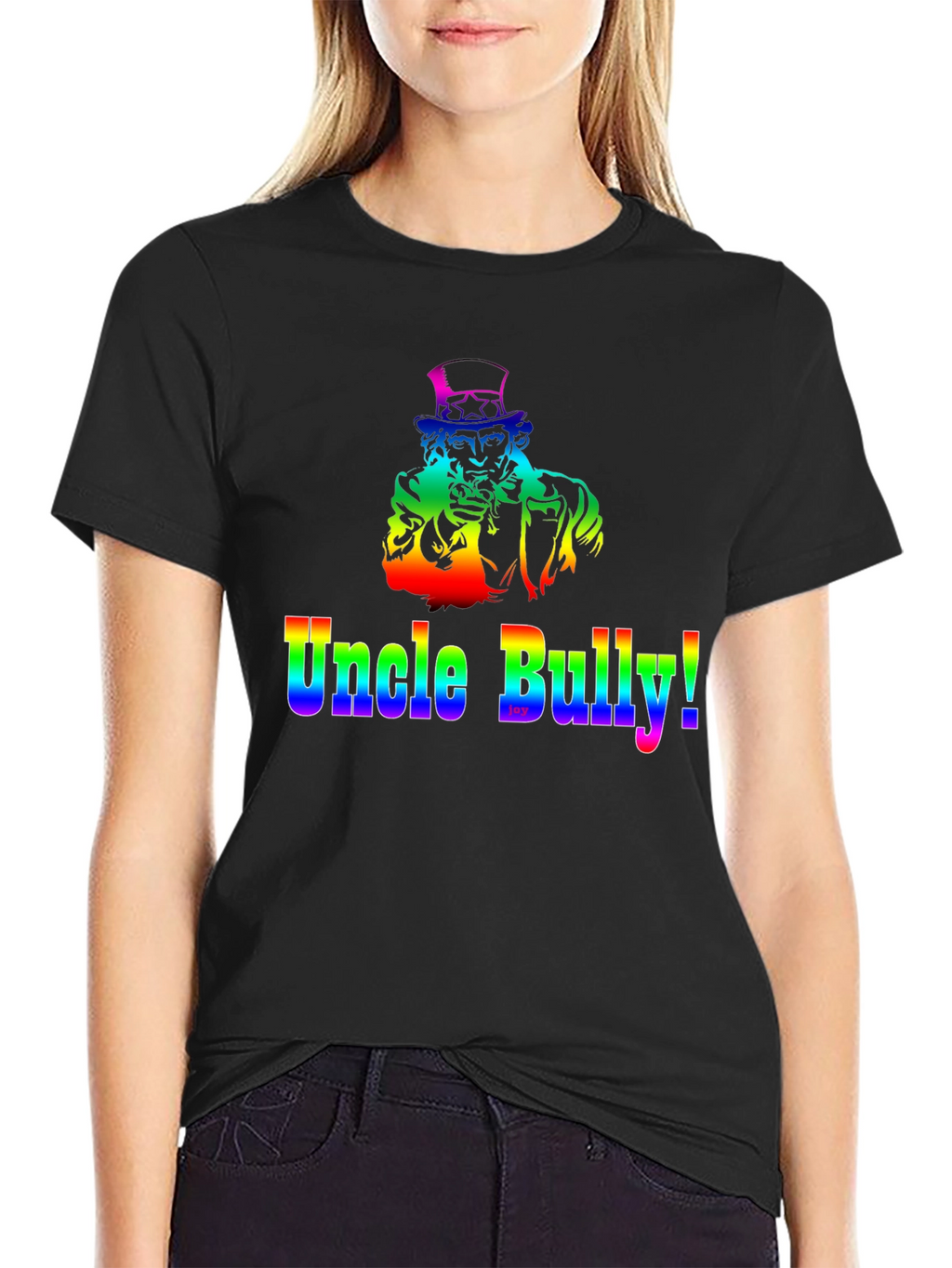 Uncle Bully Rainbow Graphic T-Shirt