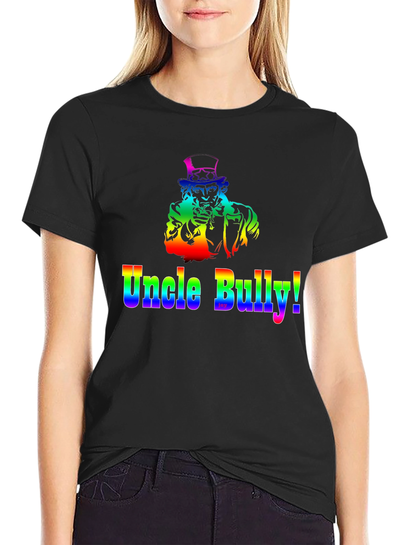 Uncle Bully Rainbow Graphic T-Shirt