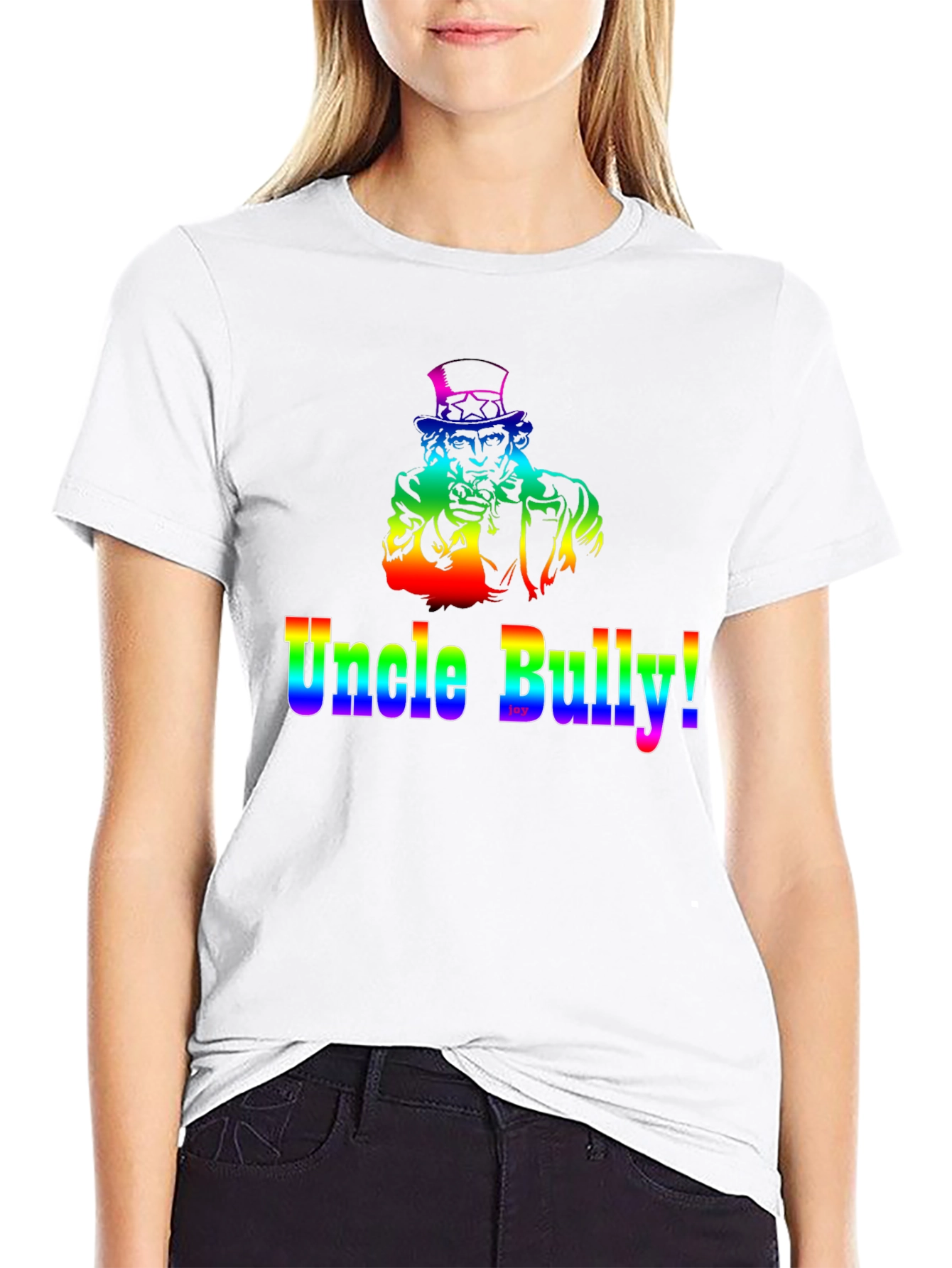 Uncle Bully Rainbow Graphic T-Shirt