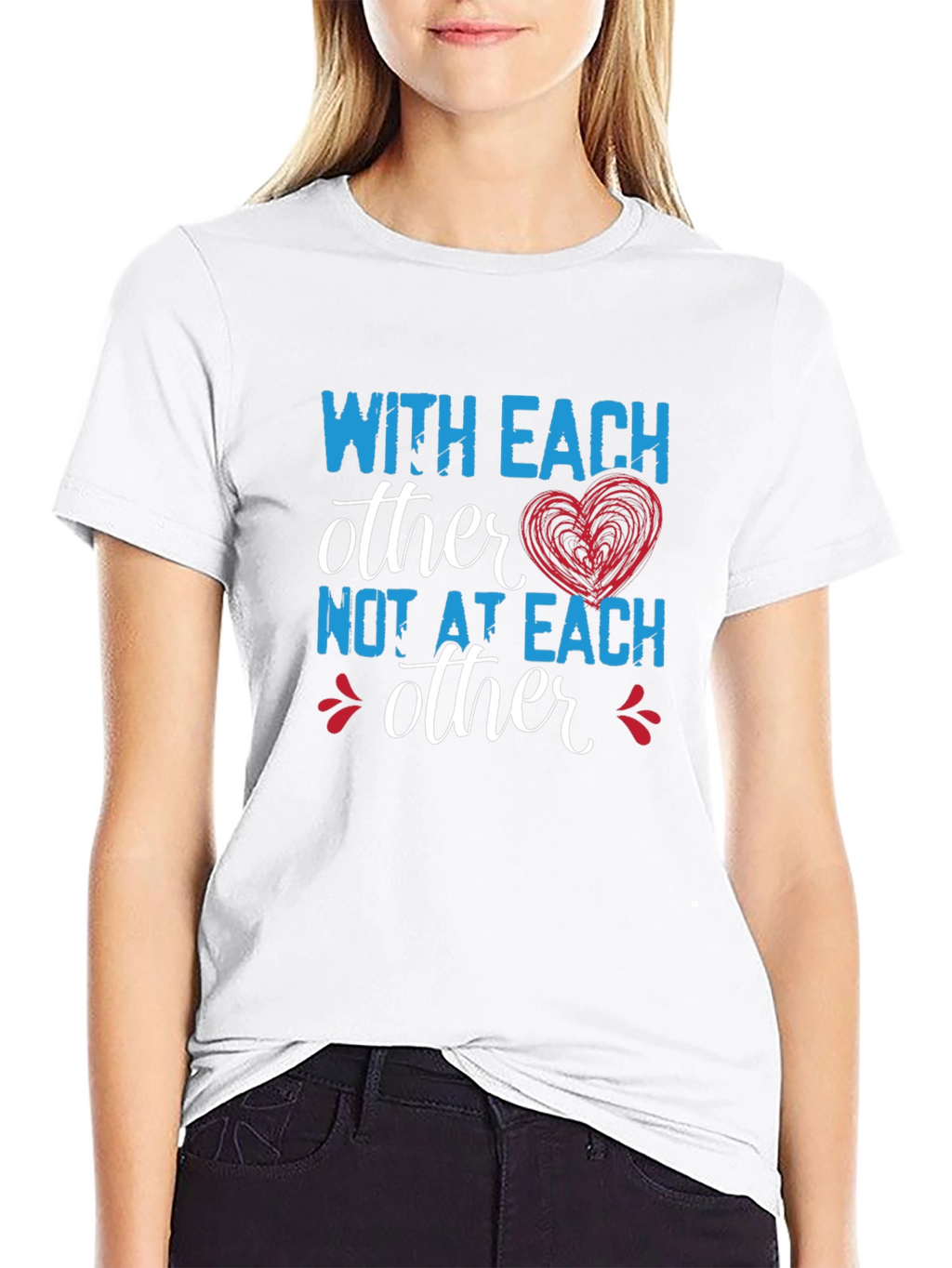 With Each Other Graphic T-Shirt