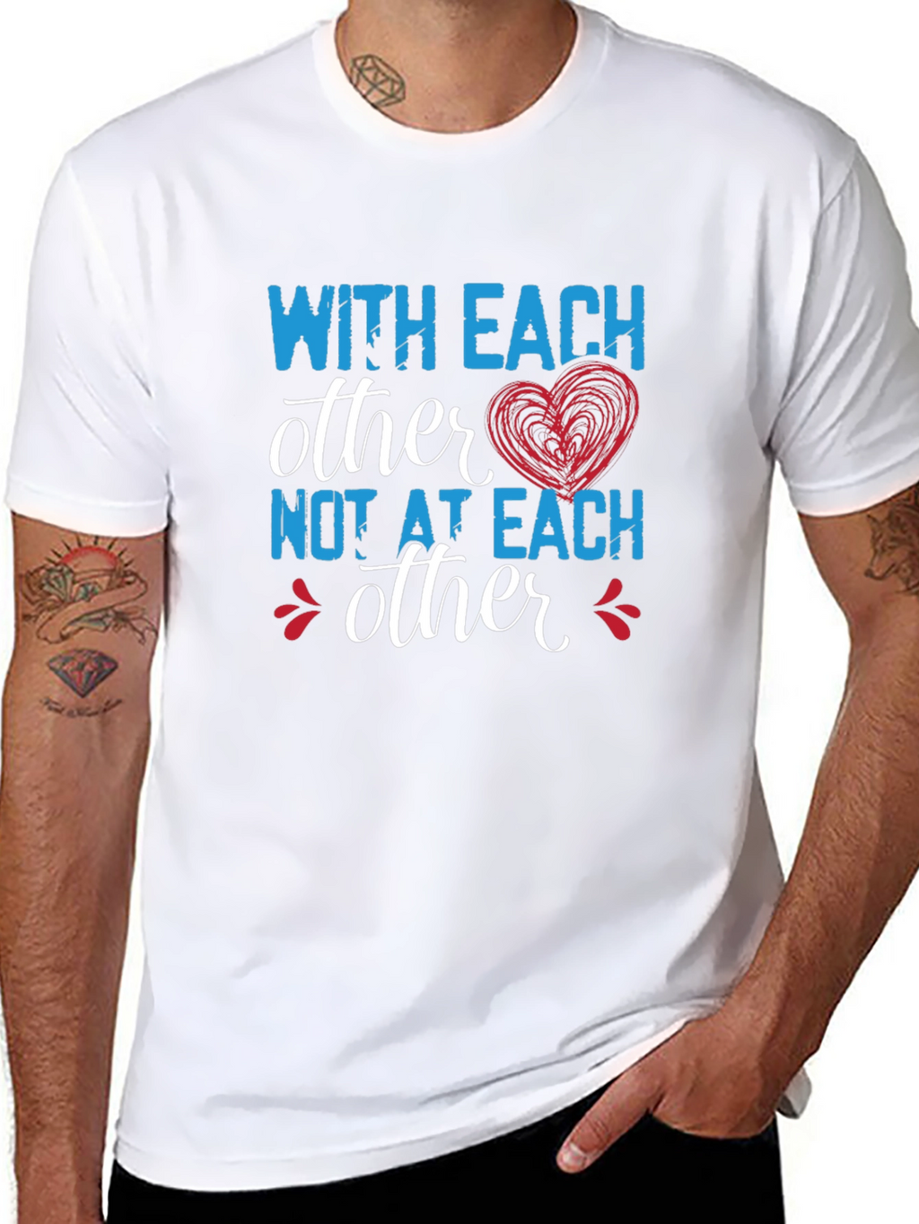 With Each Other Graphic T-Shirt