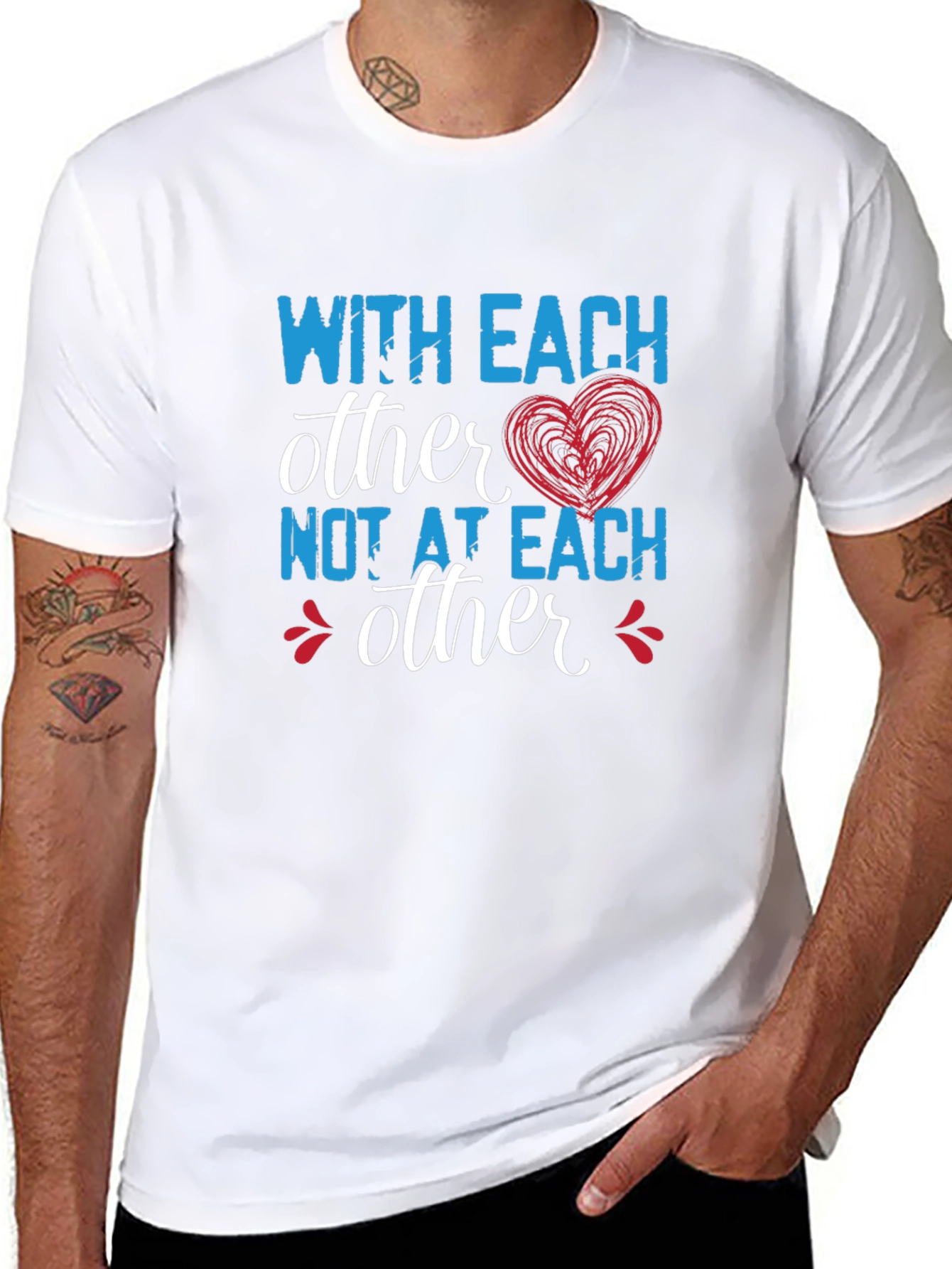 With Each Other Graphic T-Shirt