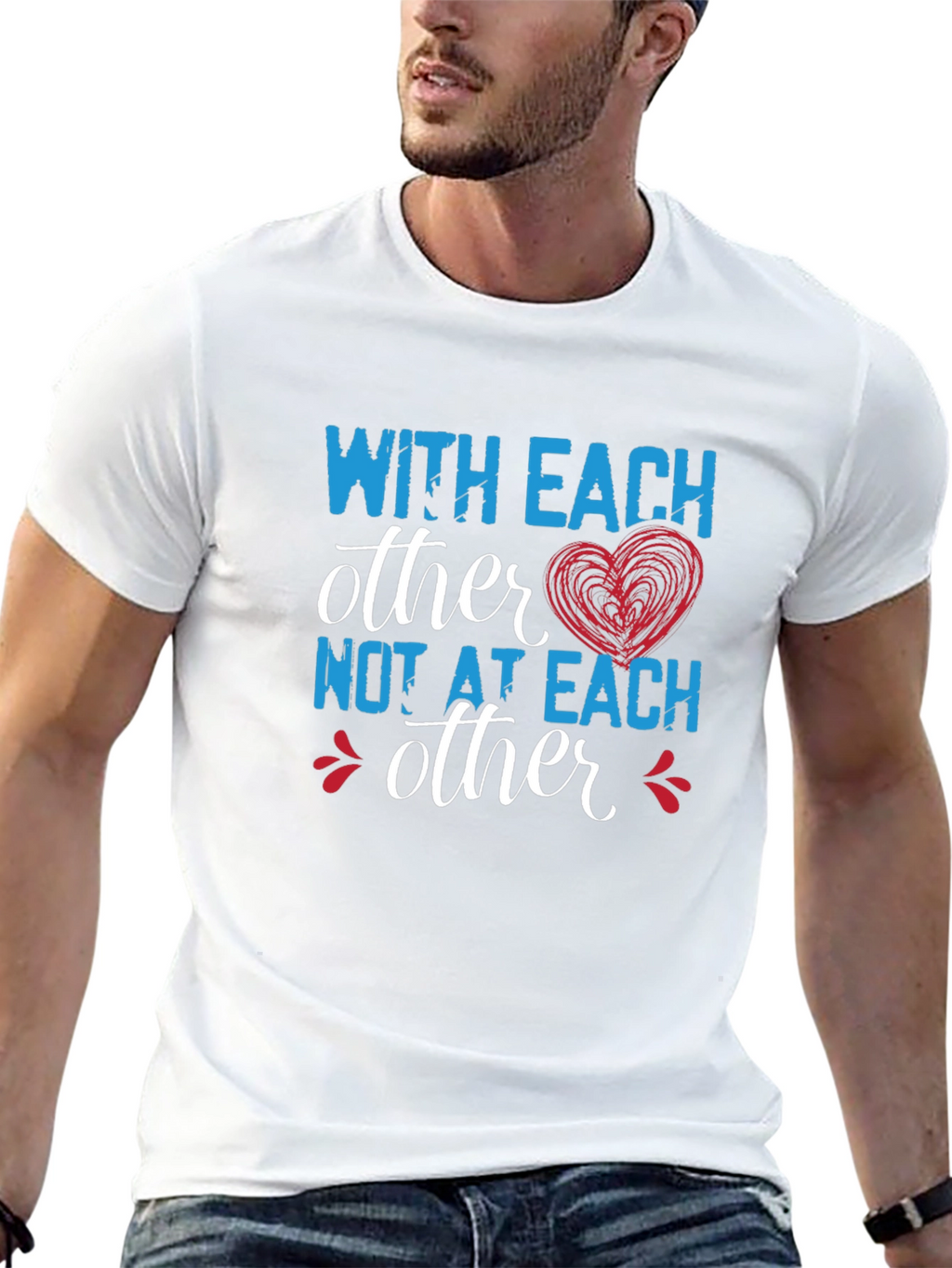 With Each Other Graphic T-Shirt