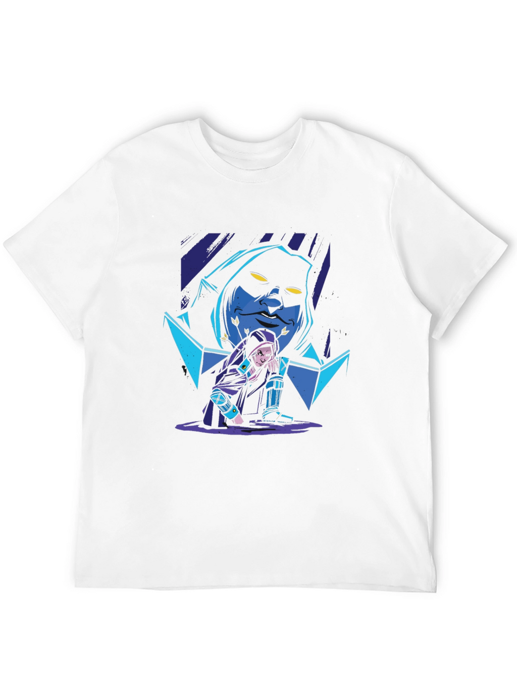Mystic Duo Graphic T-Shirt - Black