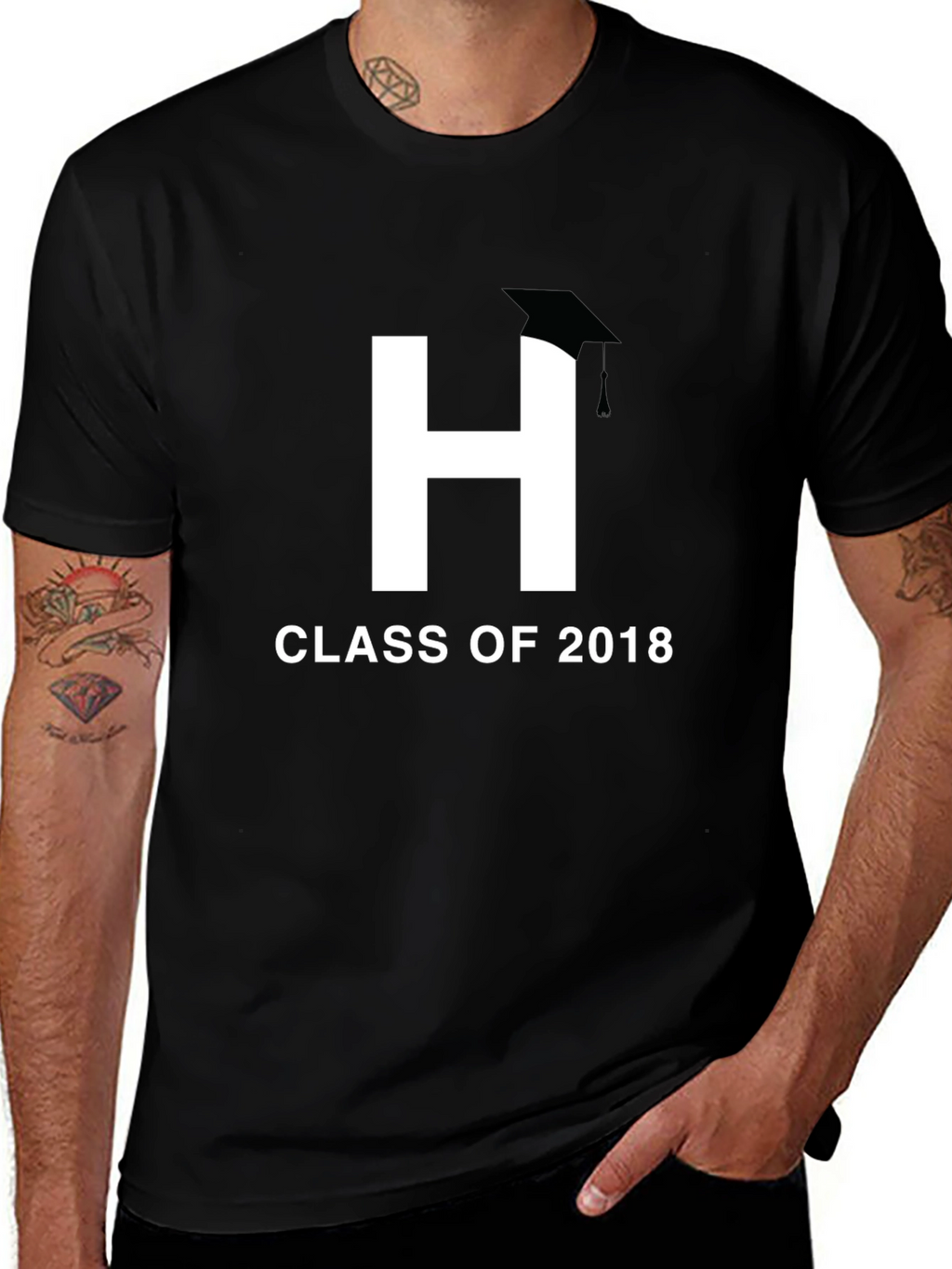 Class of 2018 Black T-Shirt