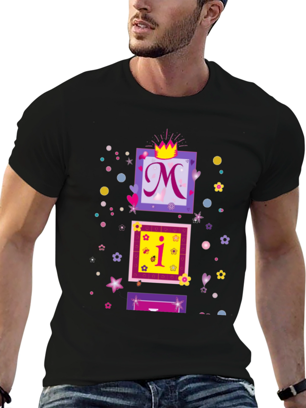 Personalized M 1st Birthday T-Shirt