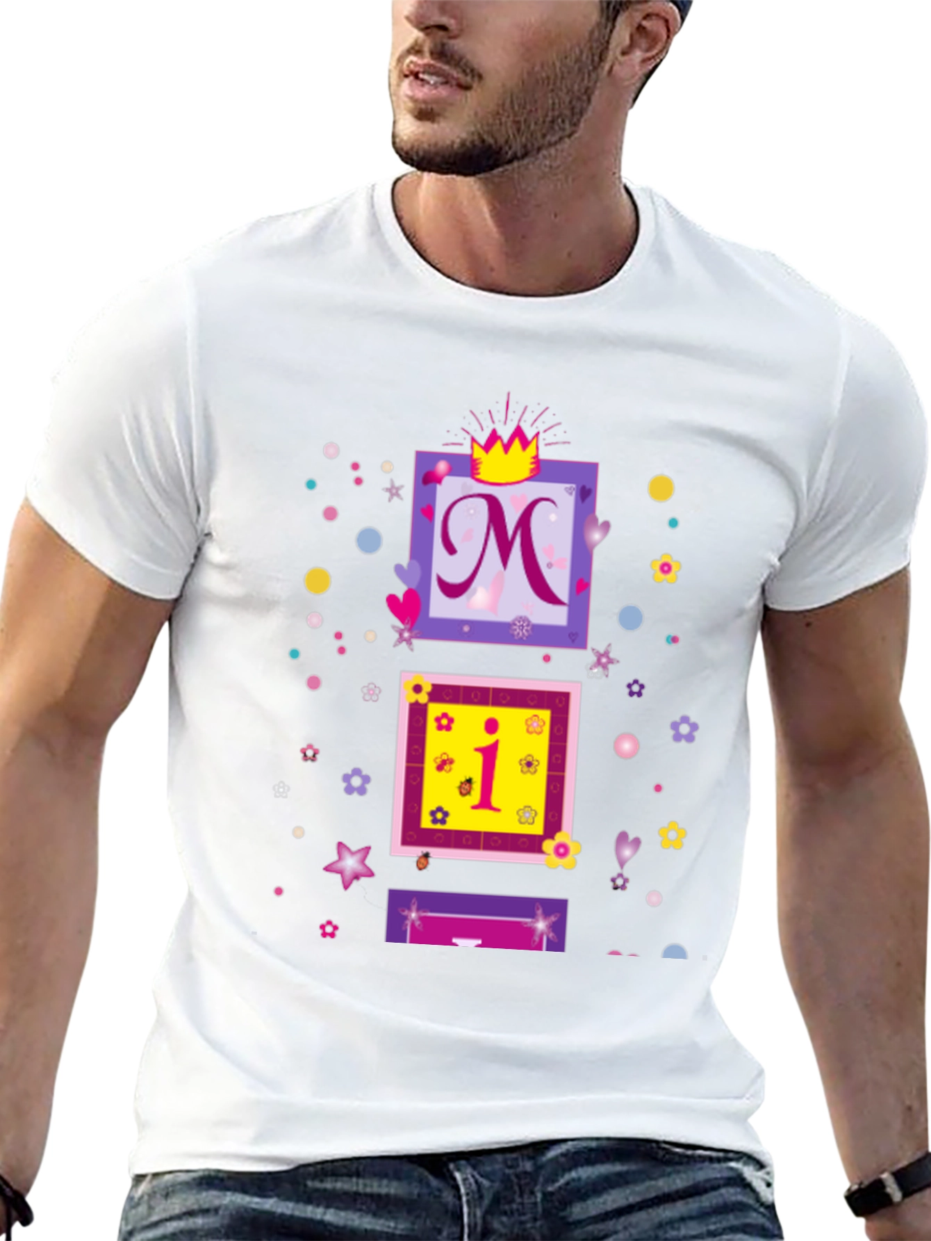 Personalized M 1st Birthday T-Shirt