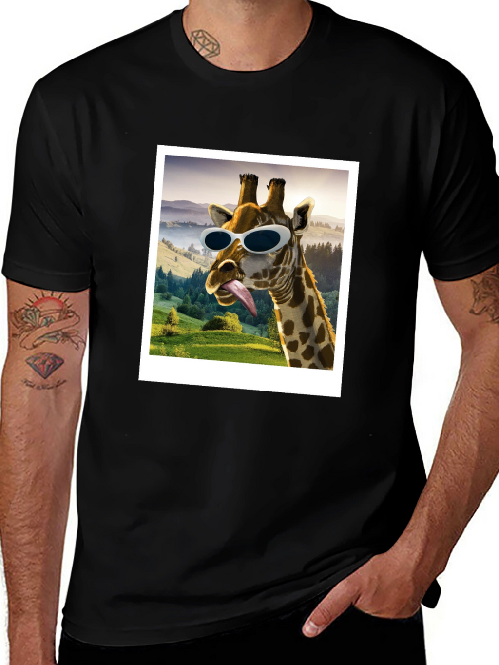Cool Giraffe T-Shirt