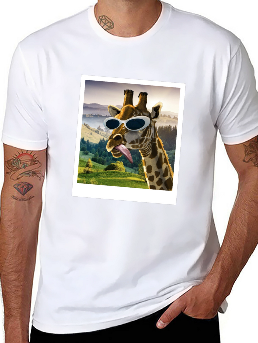 Cool Giraffe T-Shirt