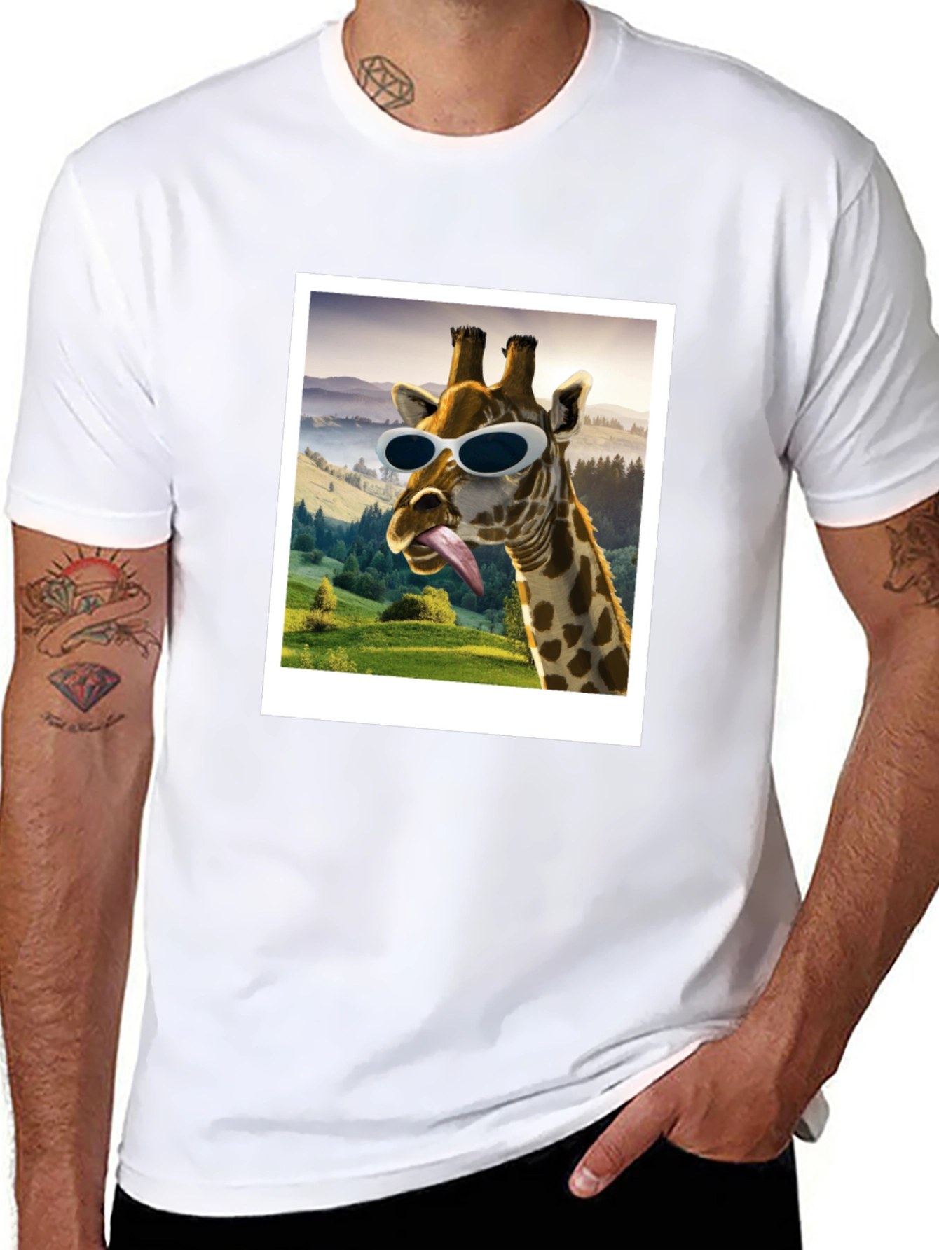 Cool Giraffe T-Shirt