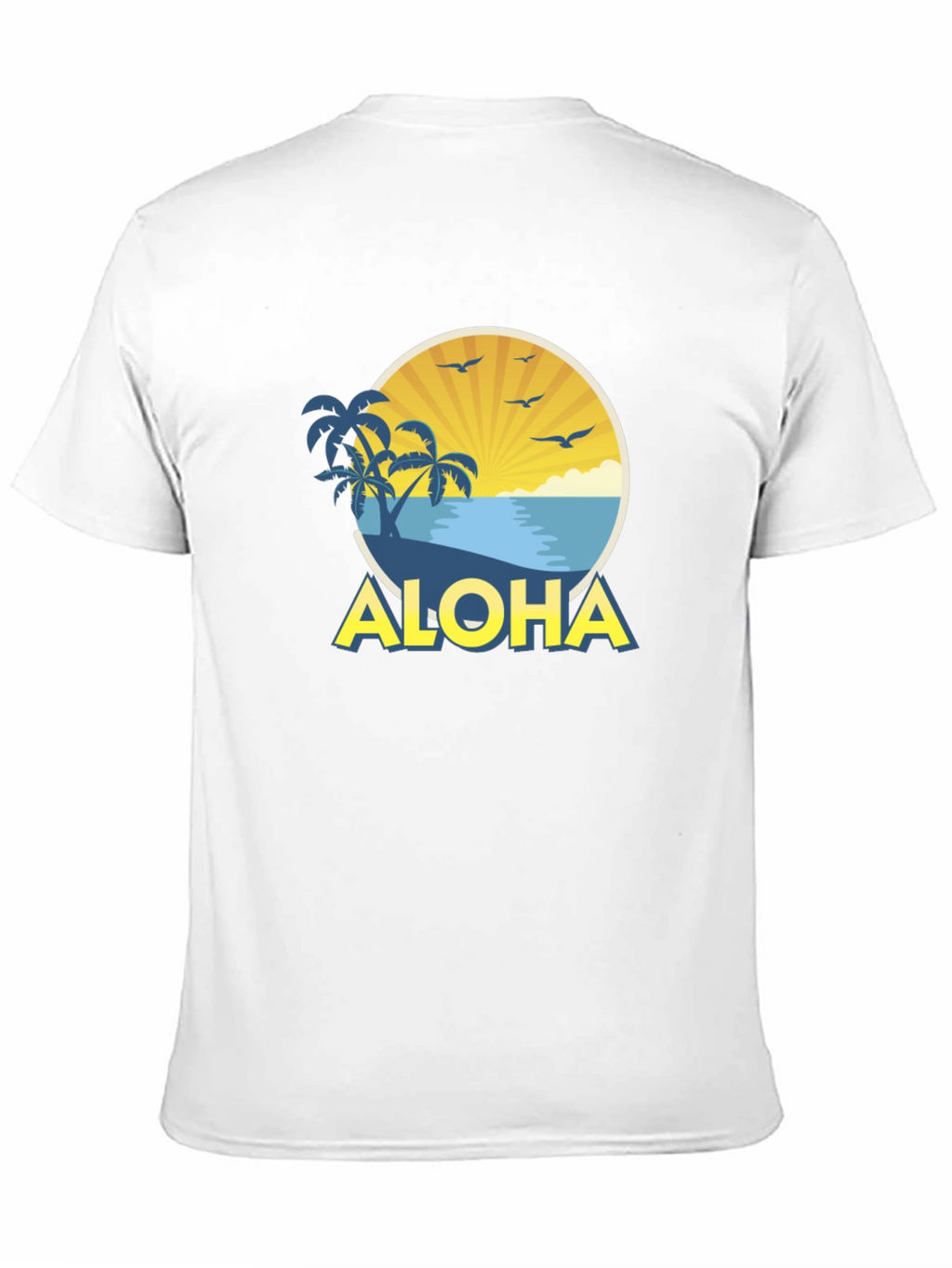 Aloha Beach Graphic Tee - Mens Black T-Shirt