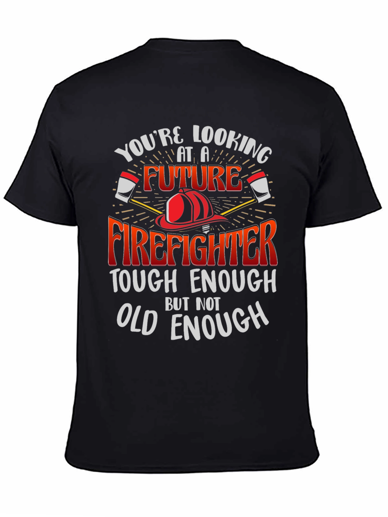 Future Firefighter Graphic T-Shirt
