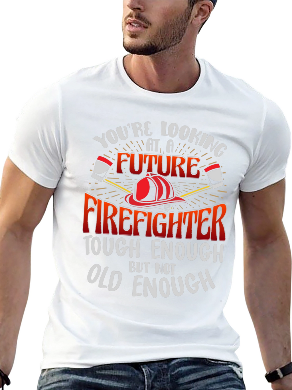 Future Firefighter Graphic T-Shirt