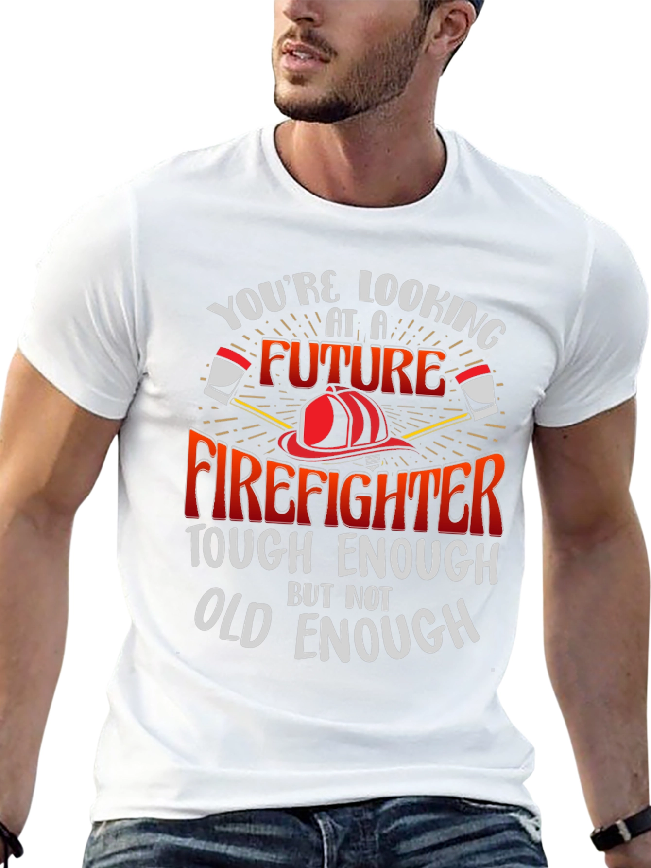 Future Firefighter Graphic T-Shirt