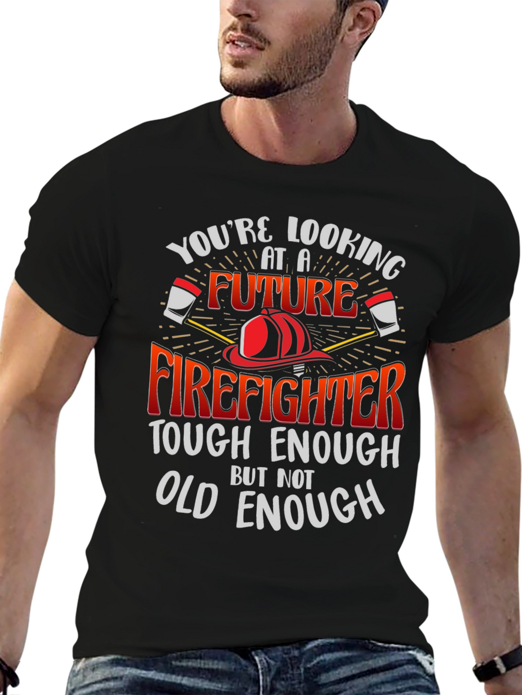 Future Firefighter Graphic T-Shirt