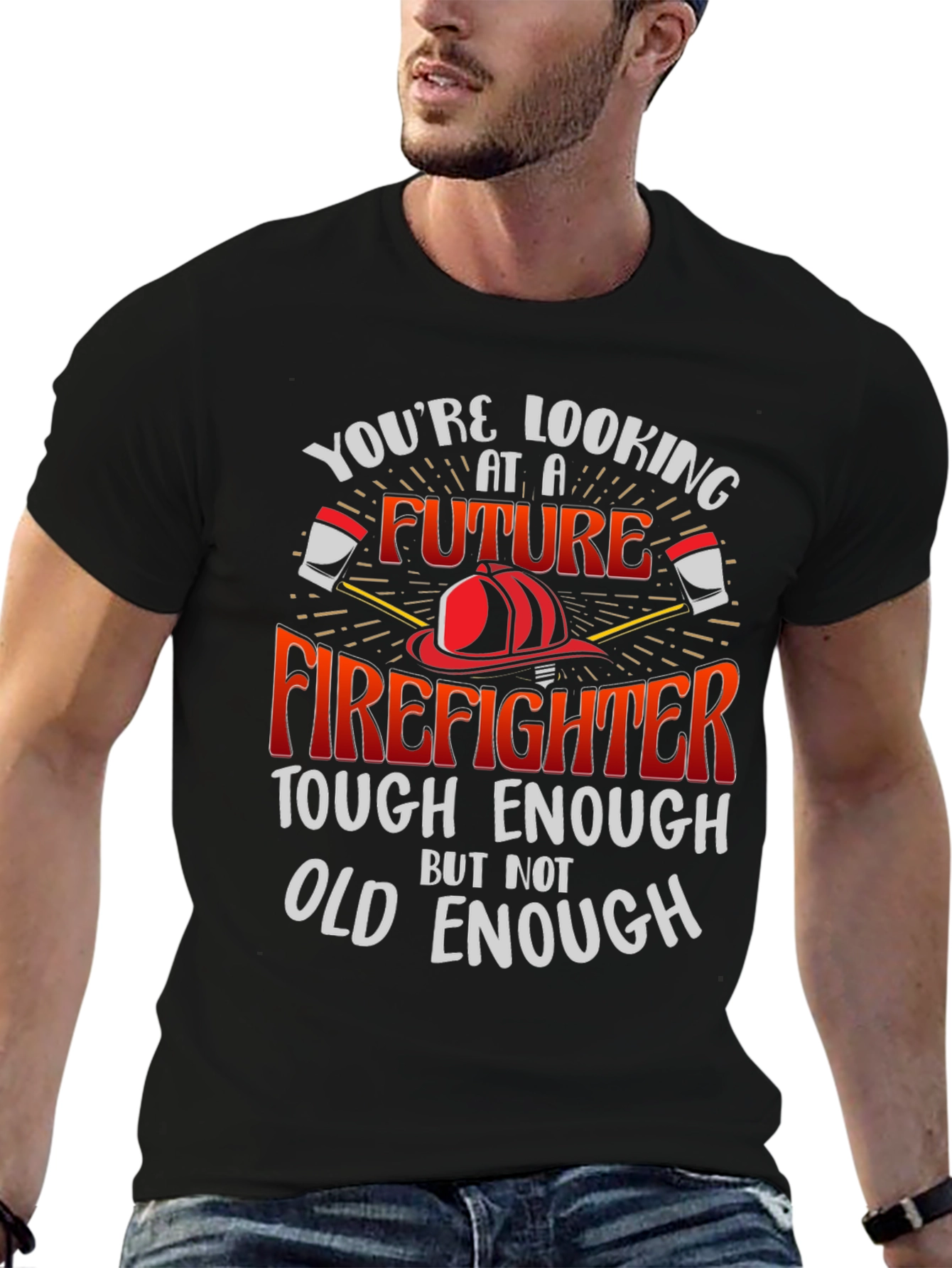 Future Firefighter Graphic T-Shirt