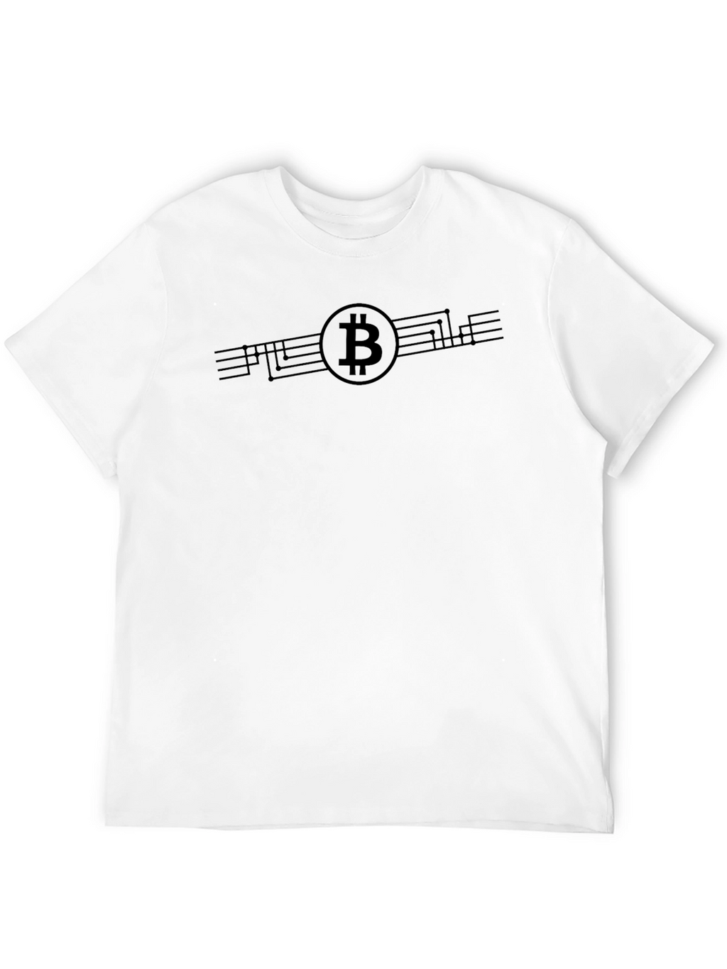 Bitcoin Black T-Shirt - Crypto Fashion