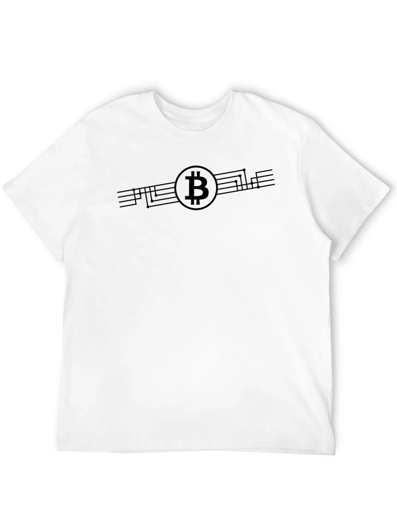Bitcoin Black T-Shirt - Crypto Fashion