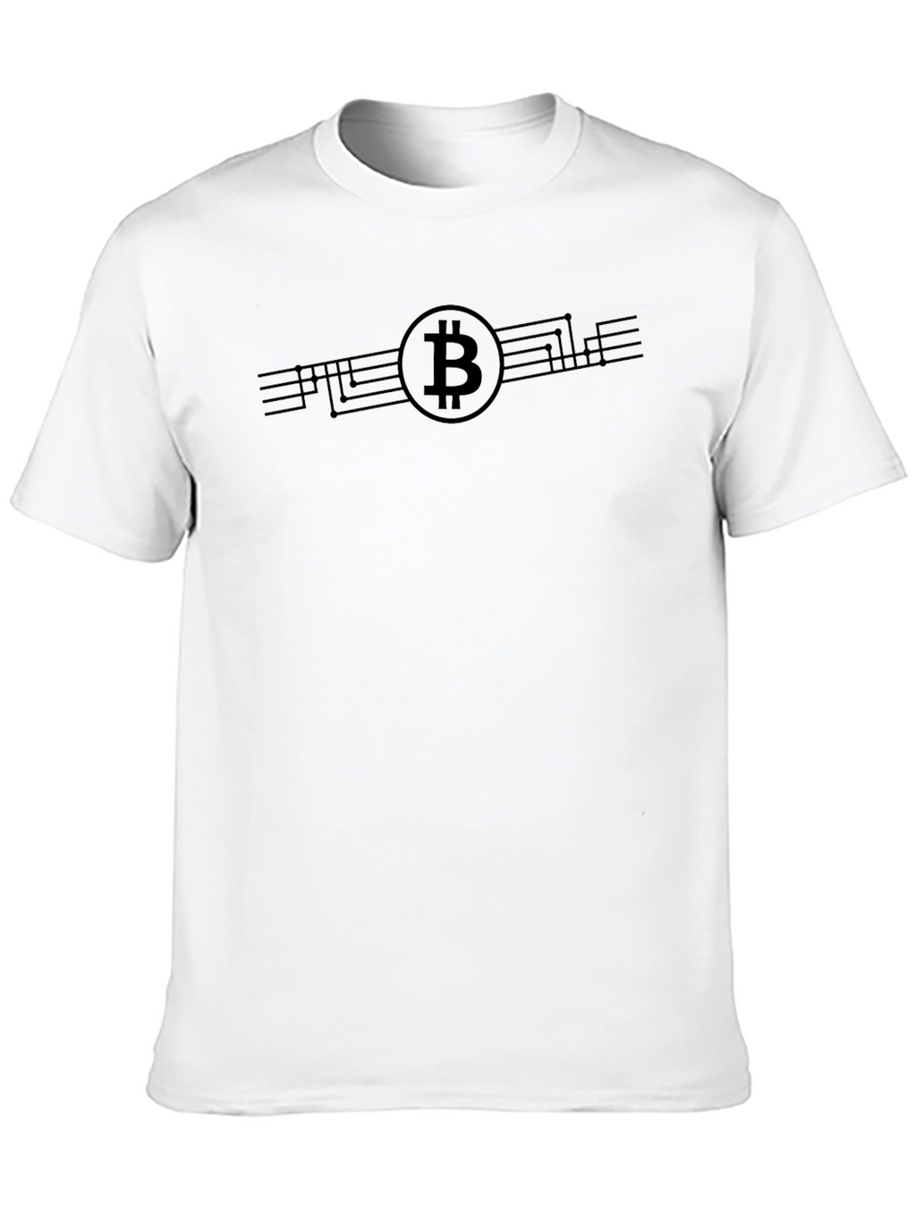 Bitcoin Black T-Shirt - Crypto Fashion