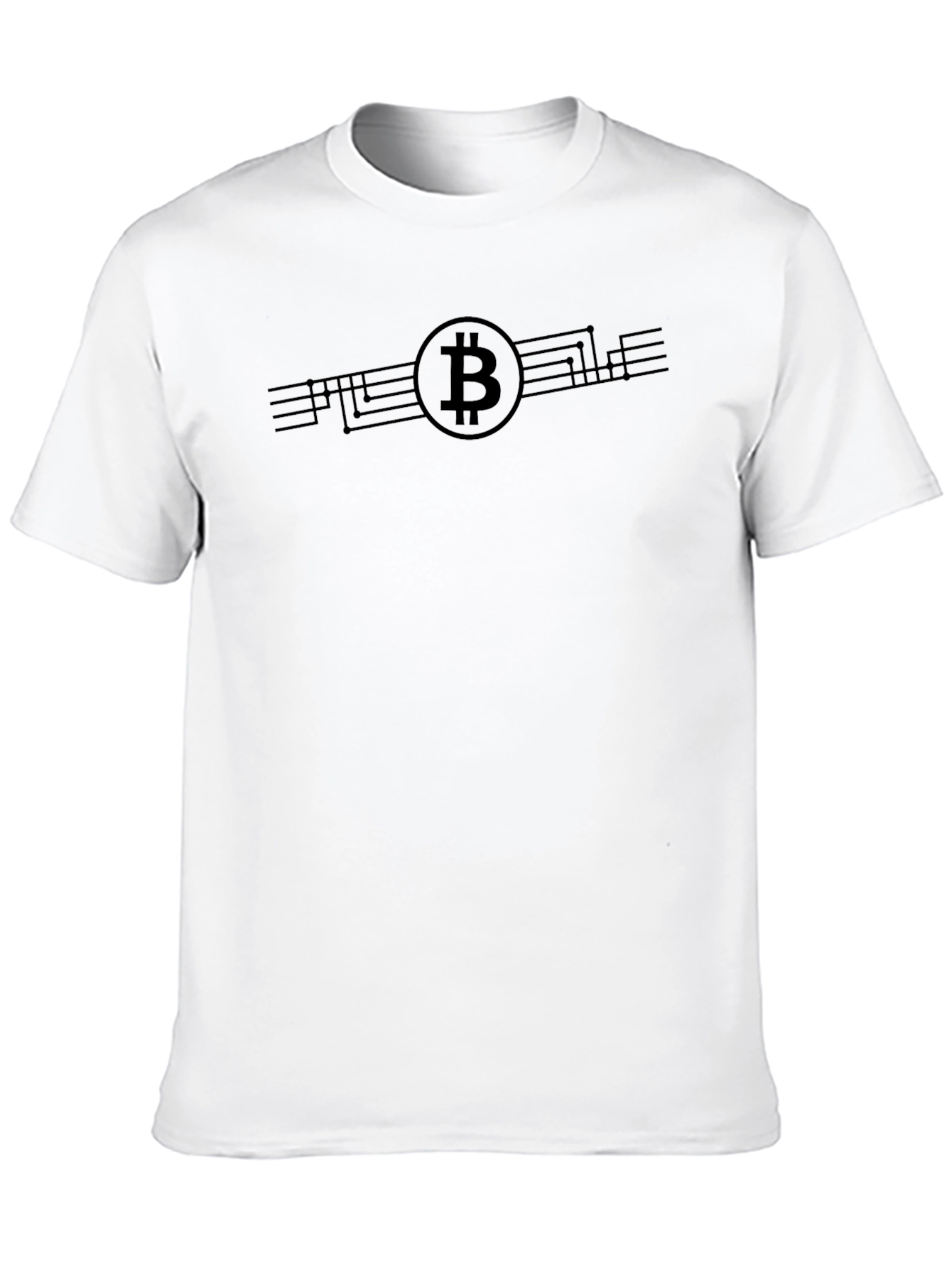 Bitcoin Black T-Shirt - Crypto Fashion