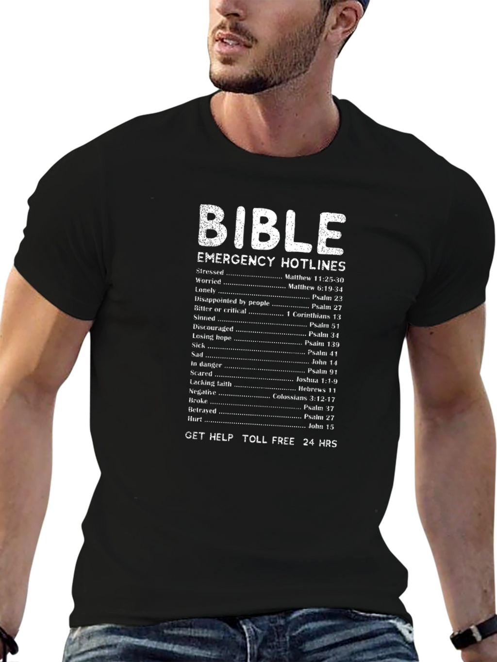 Bible Emergency Hotlines T-Shirt