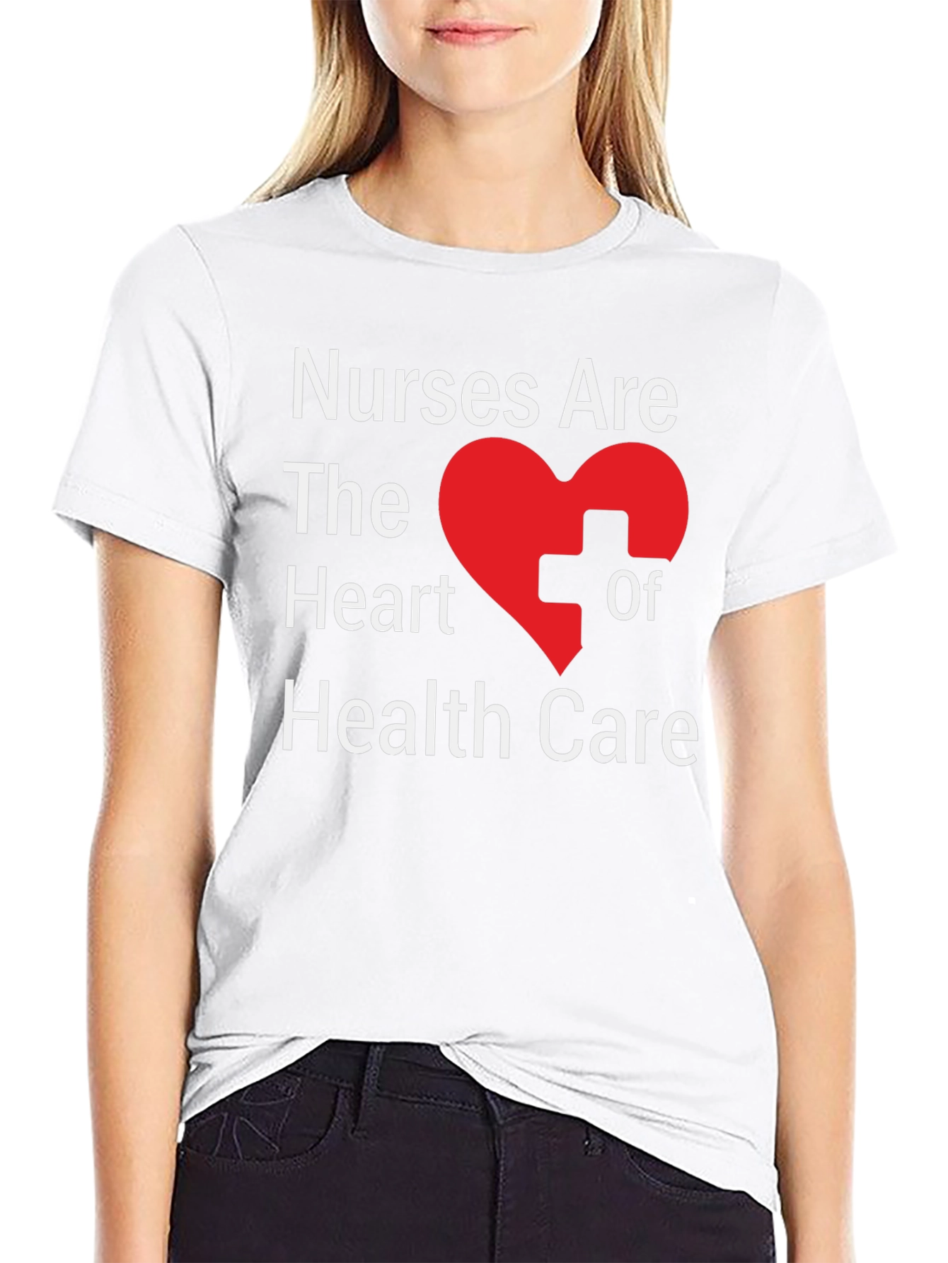 Nurses Are The Heart Of Health Care T-Shirt