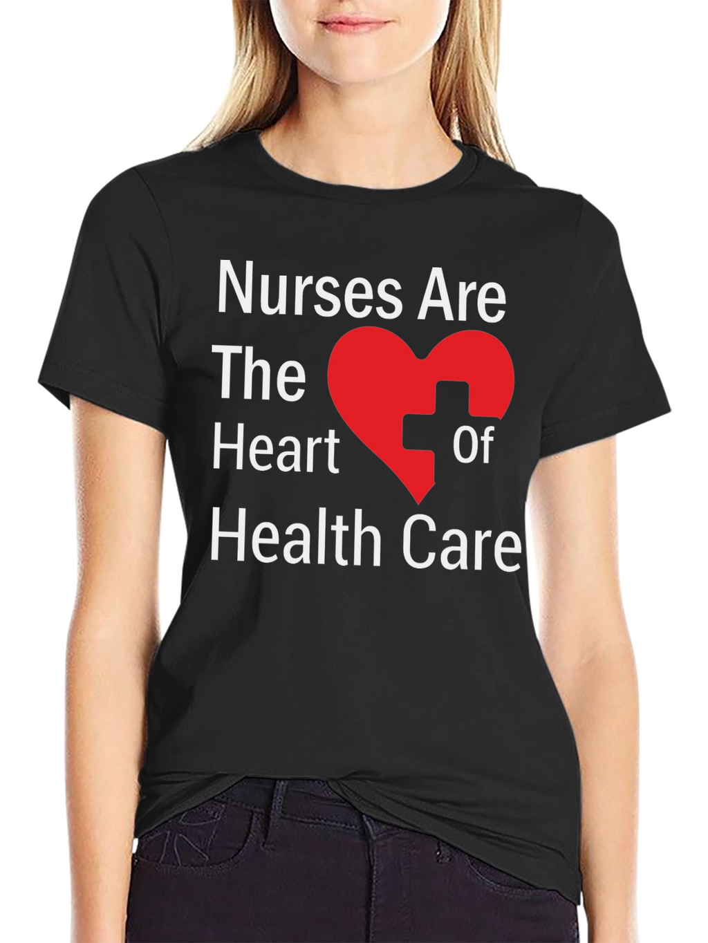 Nurses Are The Heart Of Health Care T-Shirt