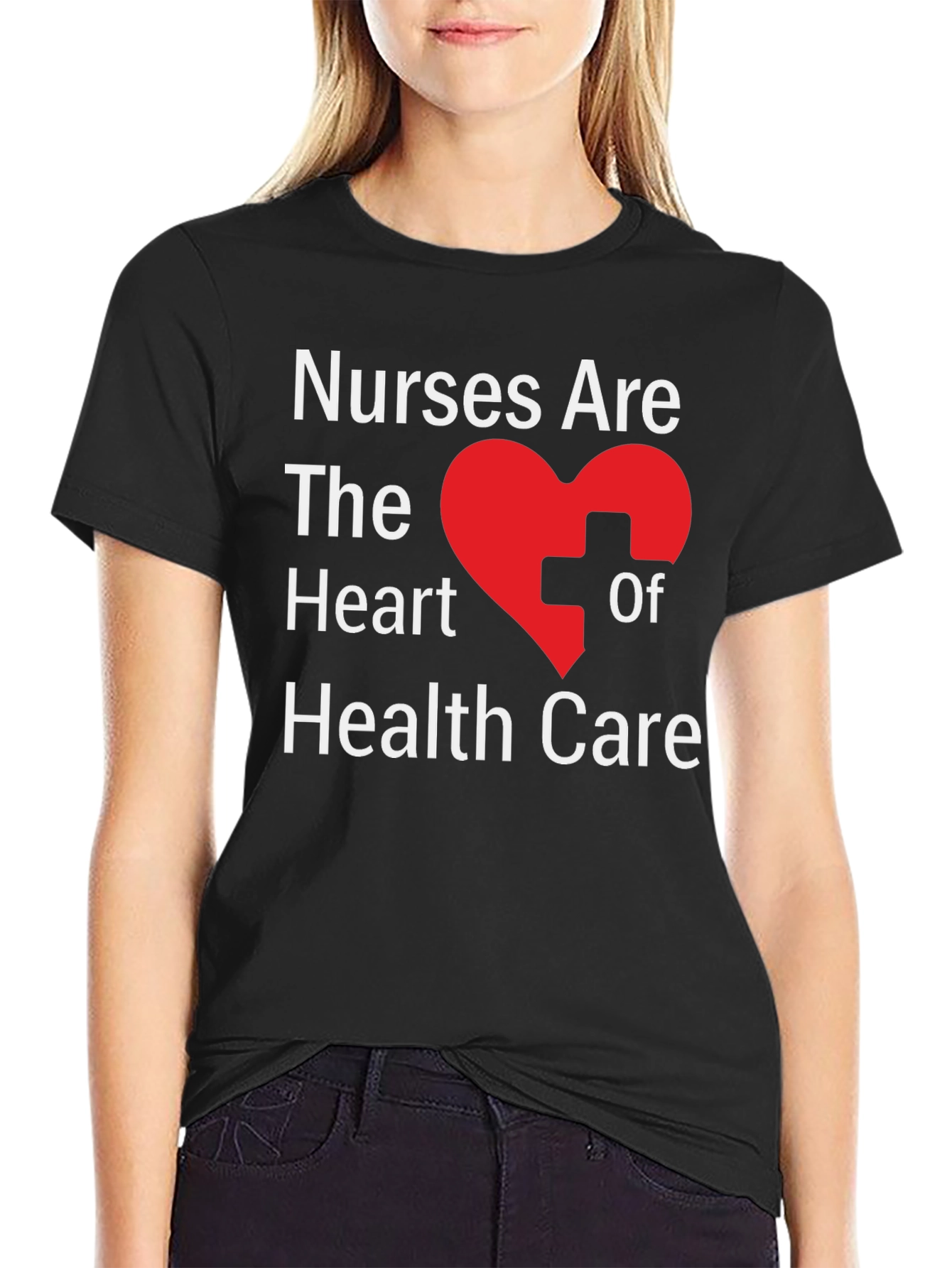 Nurses Are The Heart Of Health Care T-Shirt