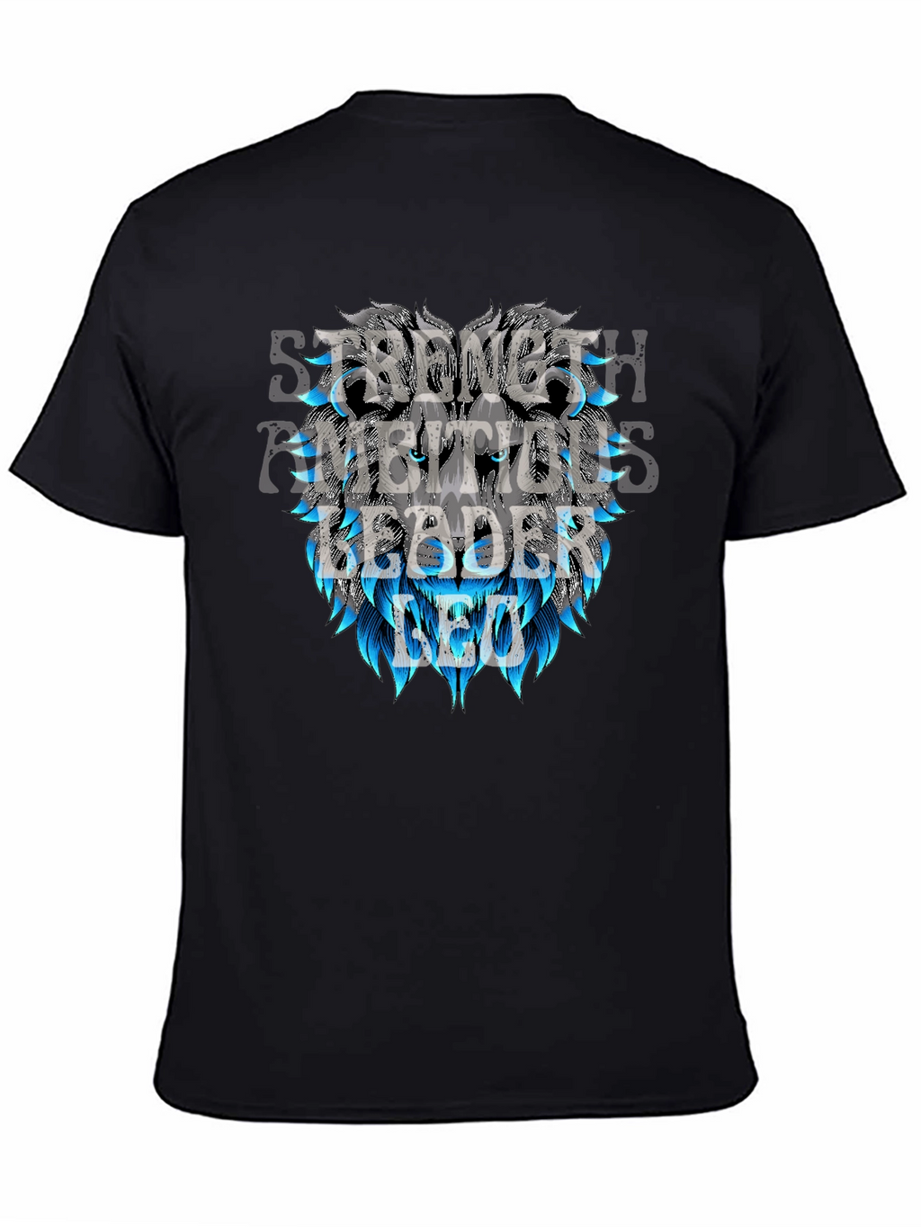 Lion Leader Graphic Tee - Strength Ambition