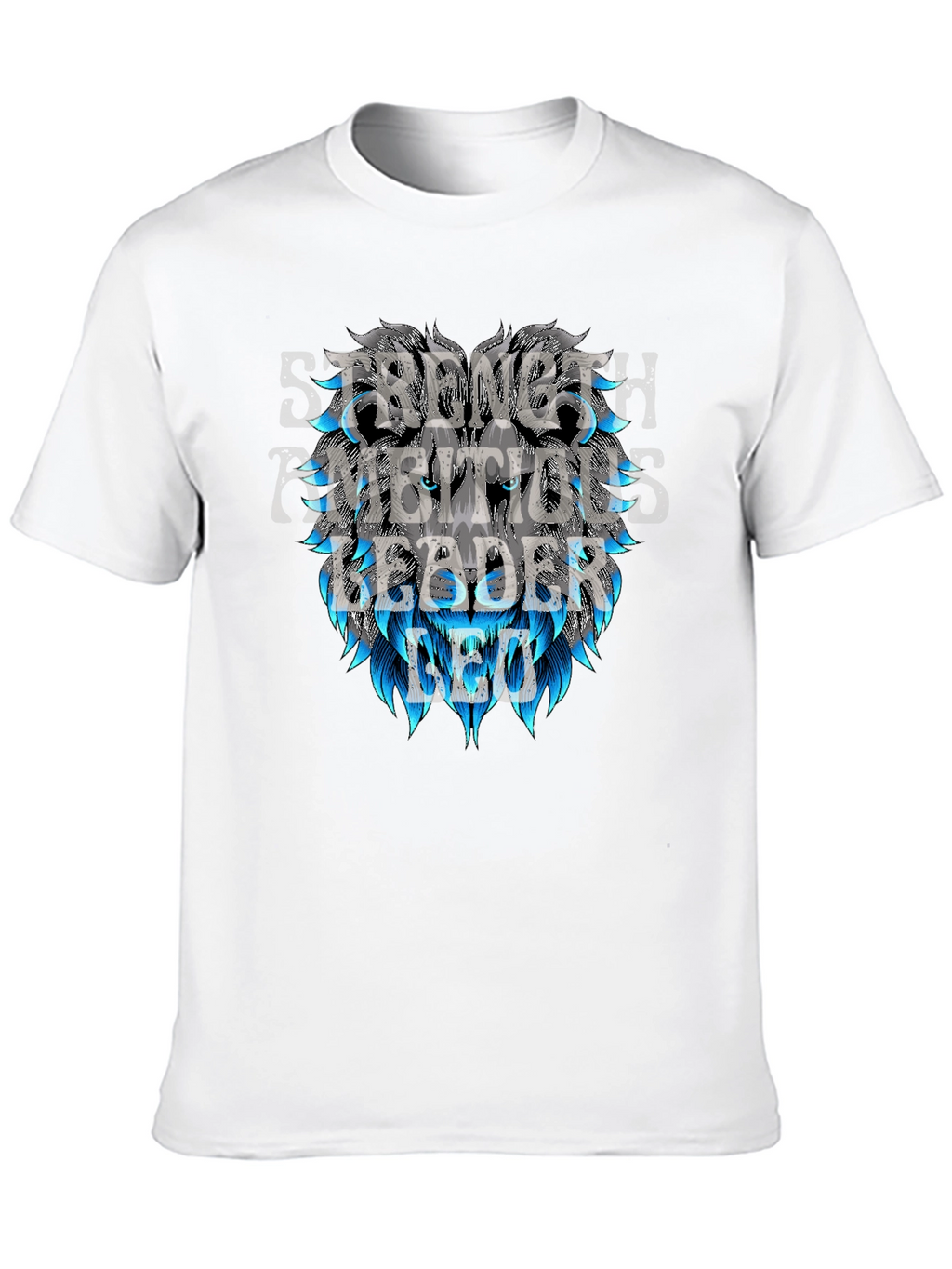Lion Leader Graphic Tee - Strength Ambition