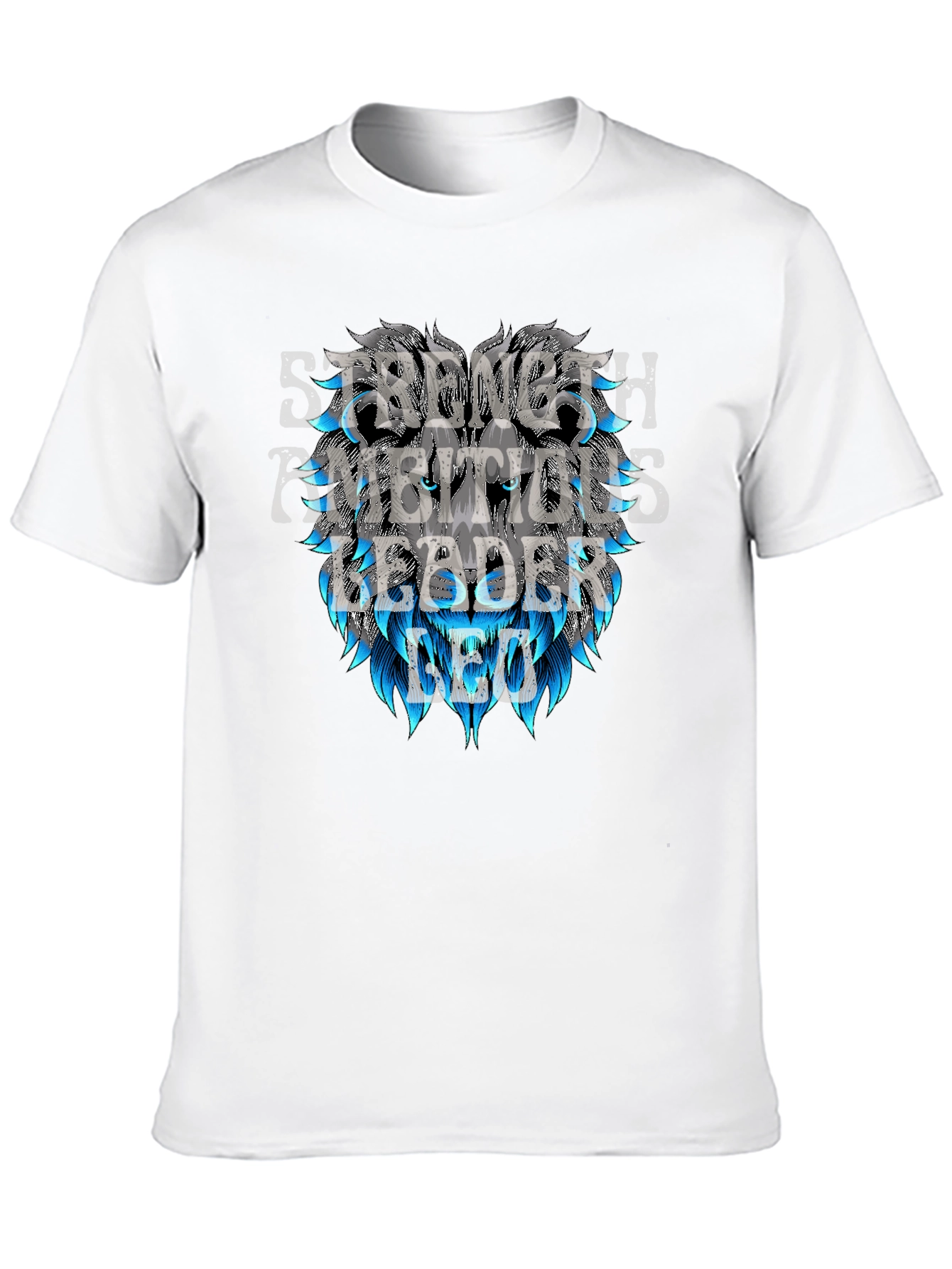 Lion Leader Graphic Tee - Strength Ambition