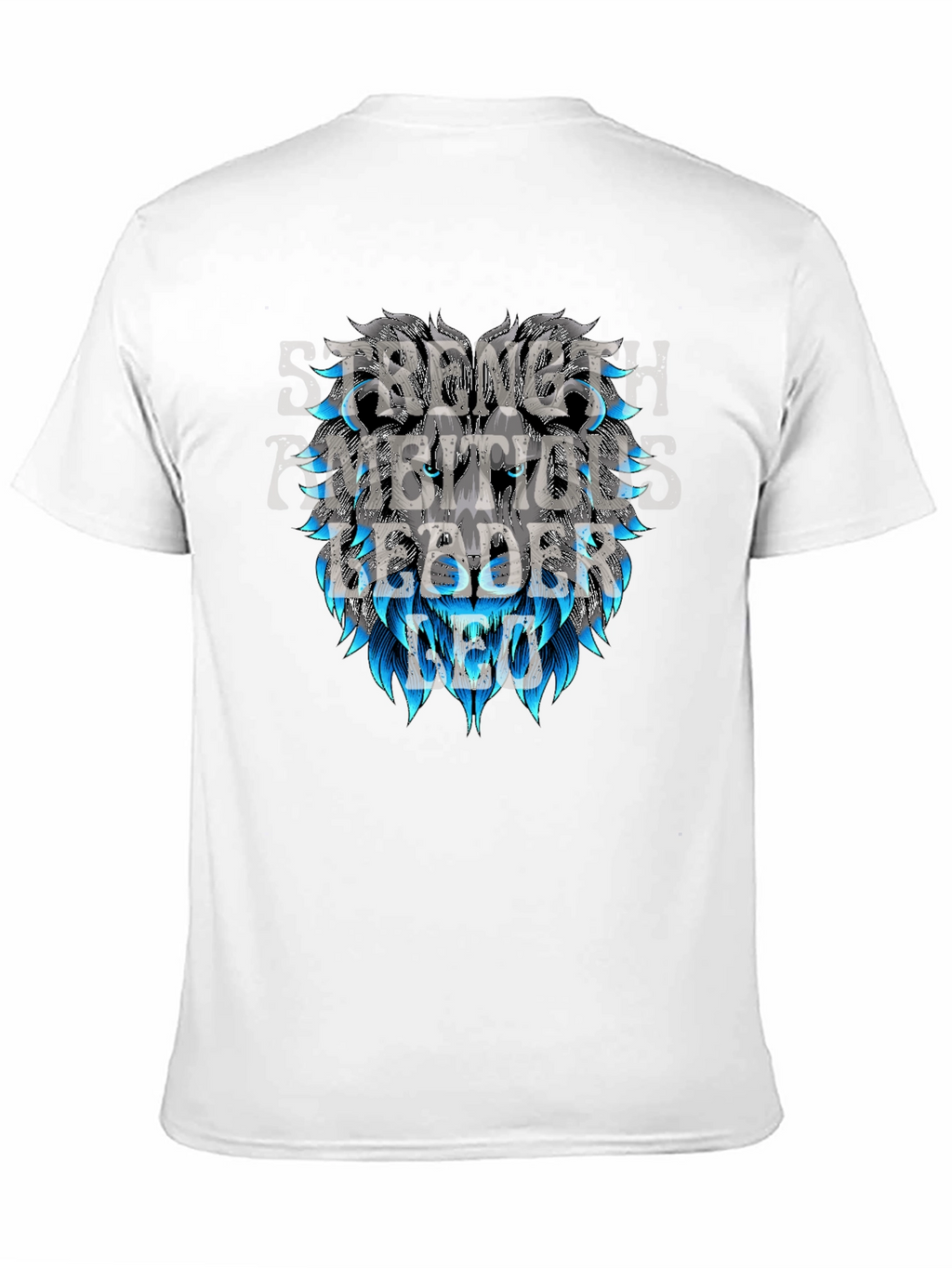 Lion Leader Graphic Tee - Strength Ambition