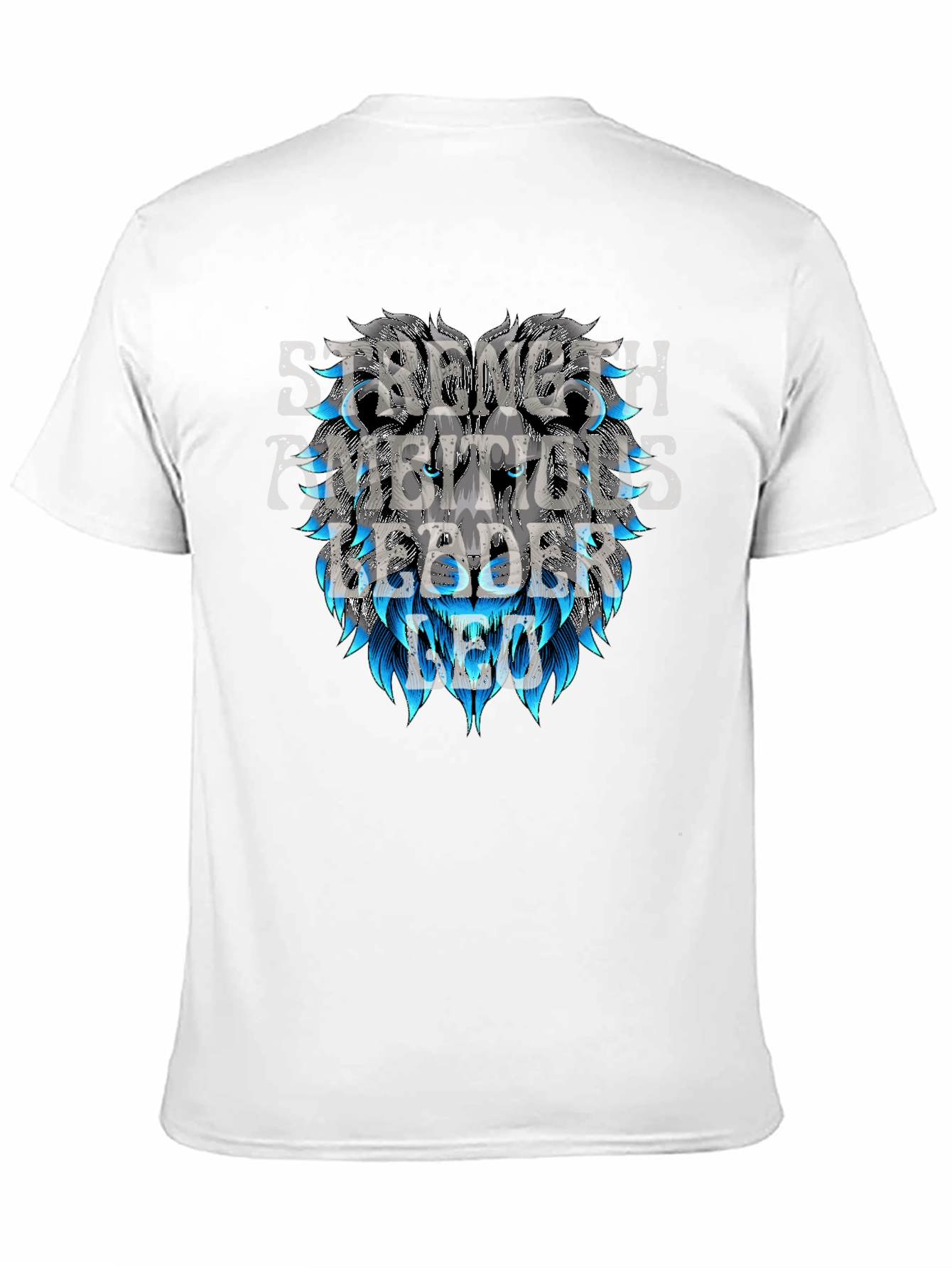 Lion Leader Graphic Tee - Strength Ambition