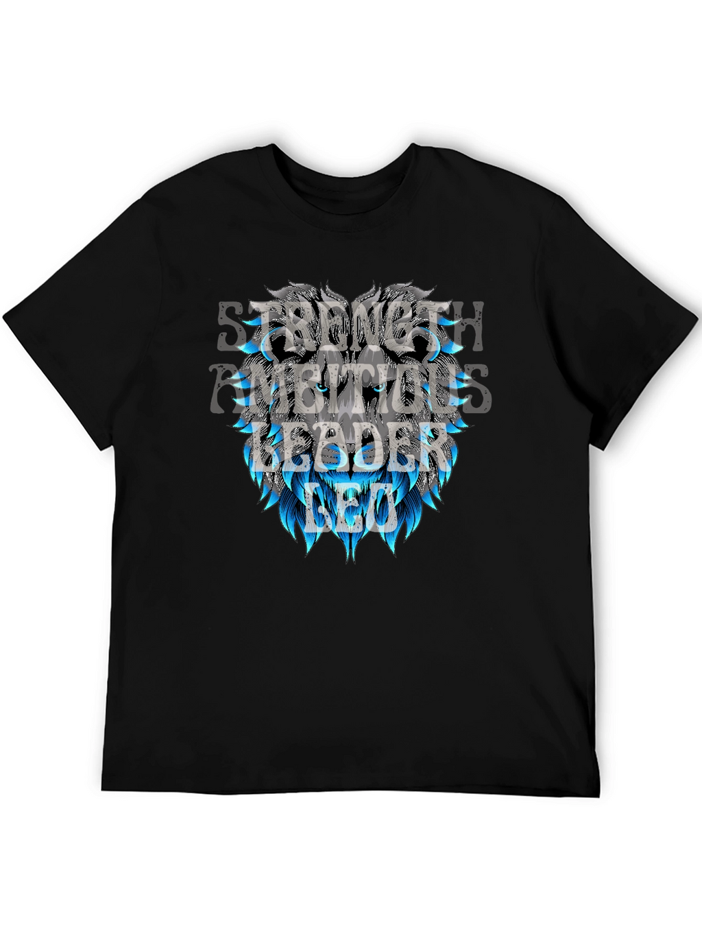 Lion Leader Graphic Tee - Strength Ambition
