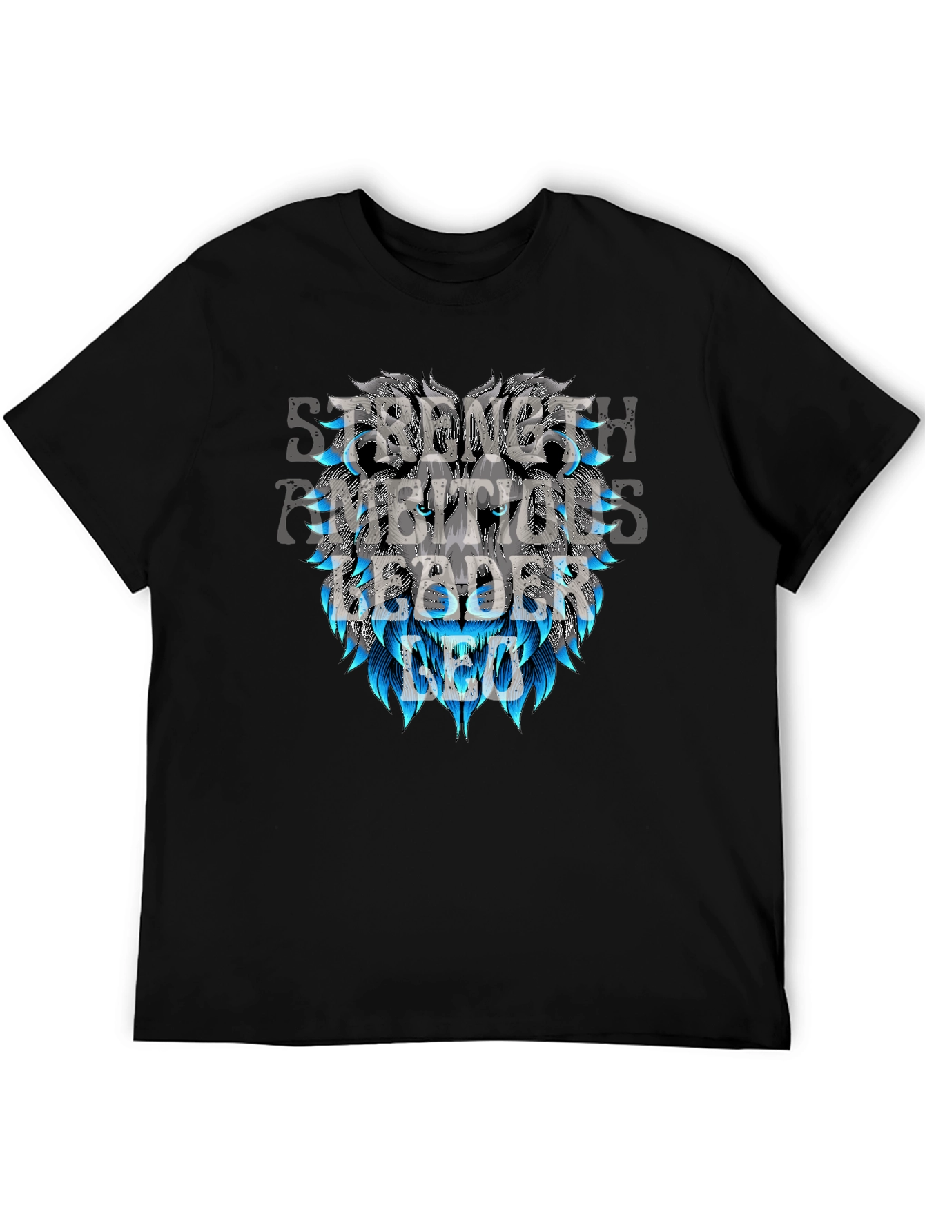 Lion Leader Graphic Tee - Strength Ambition