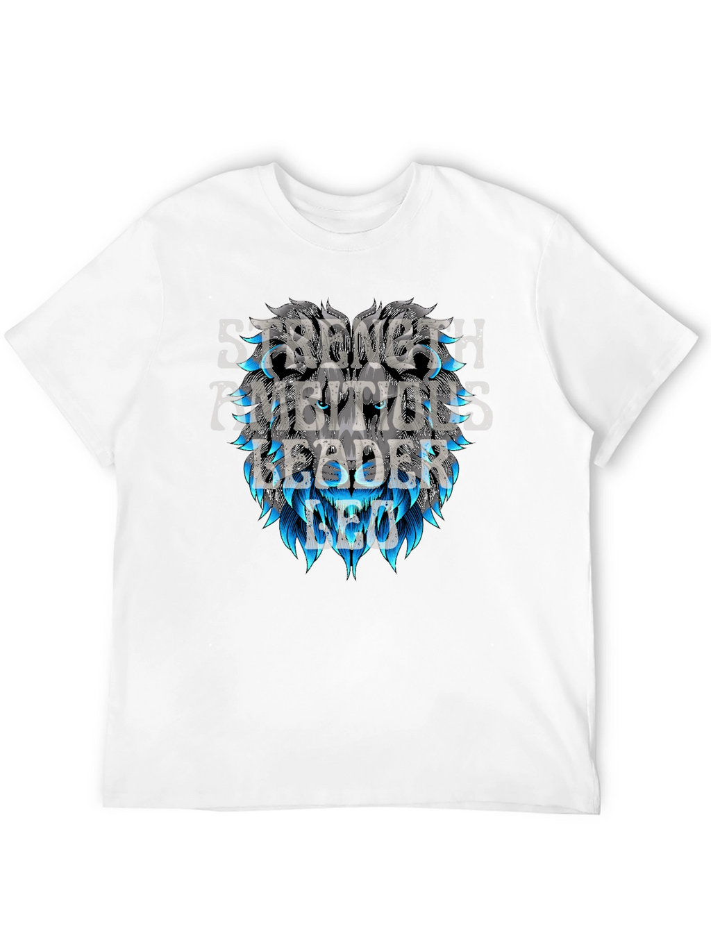 Lion Leader Graphic Tee - Strength Ambition
