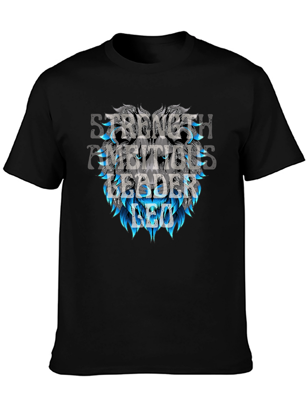 Lion Leader Graphic Tee - Strength Ambition